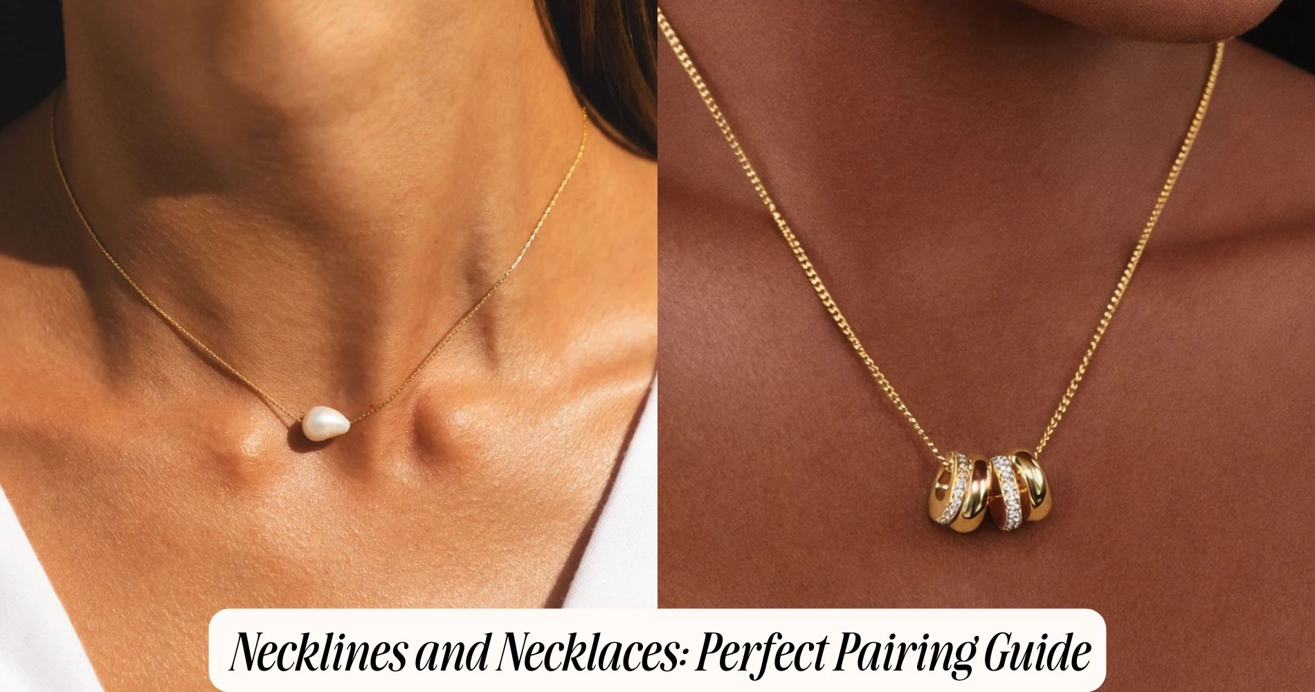 necklines and necklaces