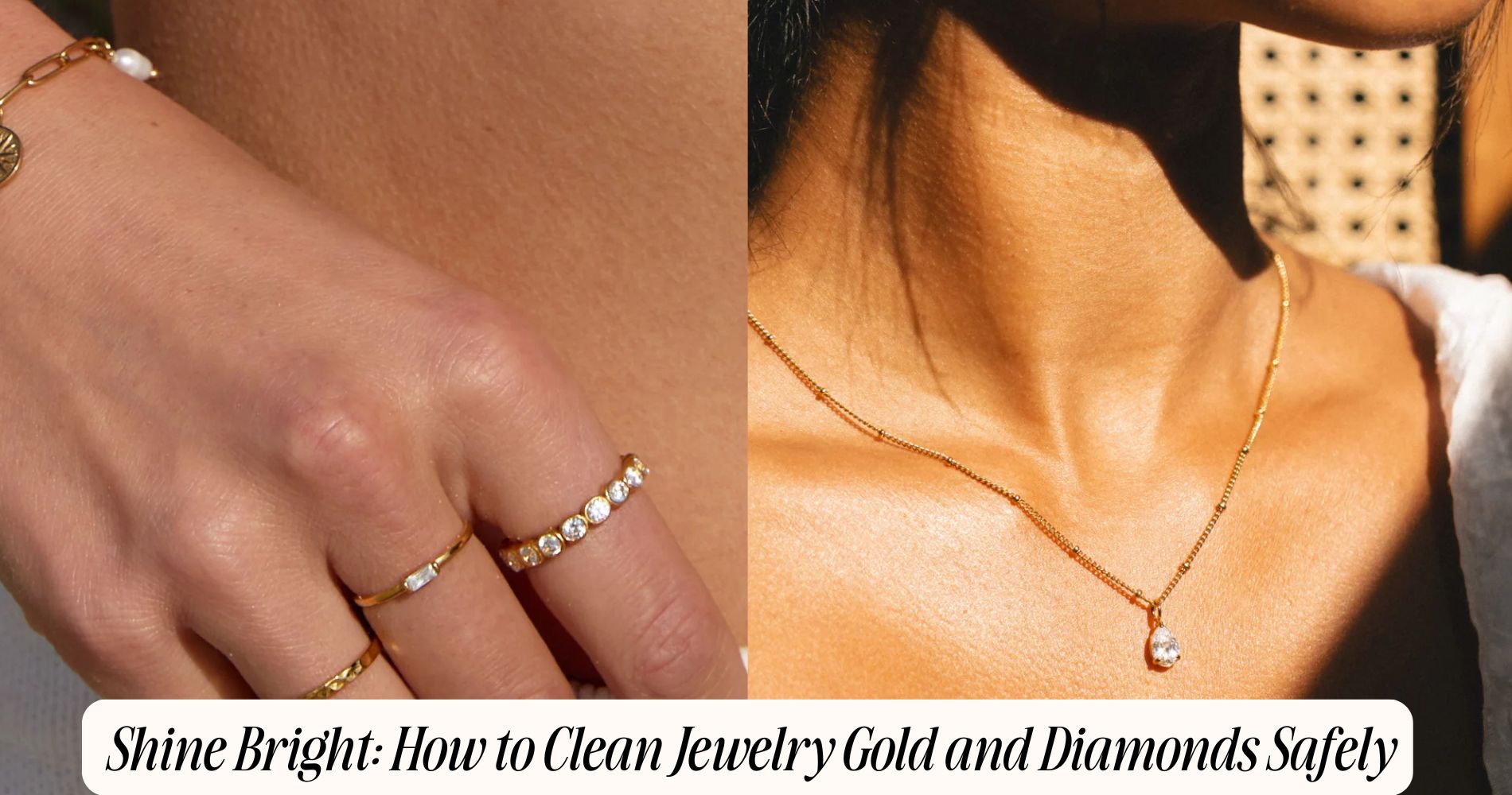 how to clean jewelry gold and diamonds