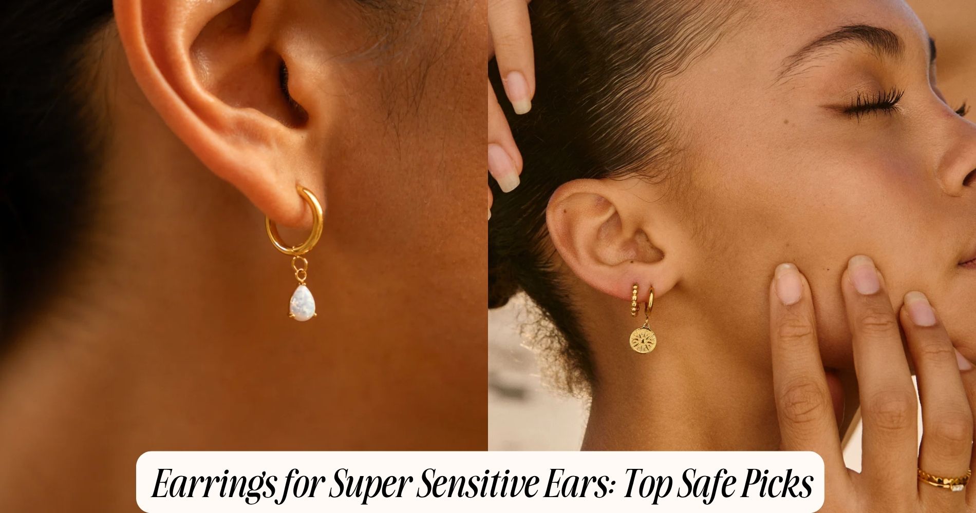 earrings for super sensitive ears