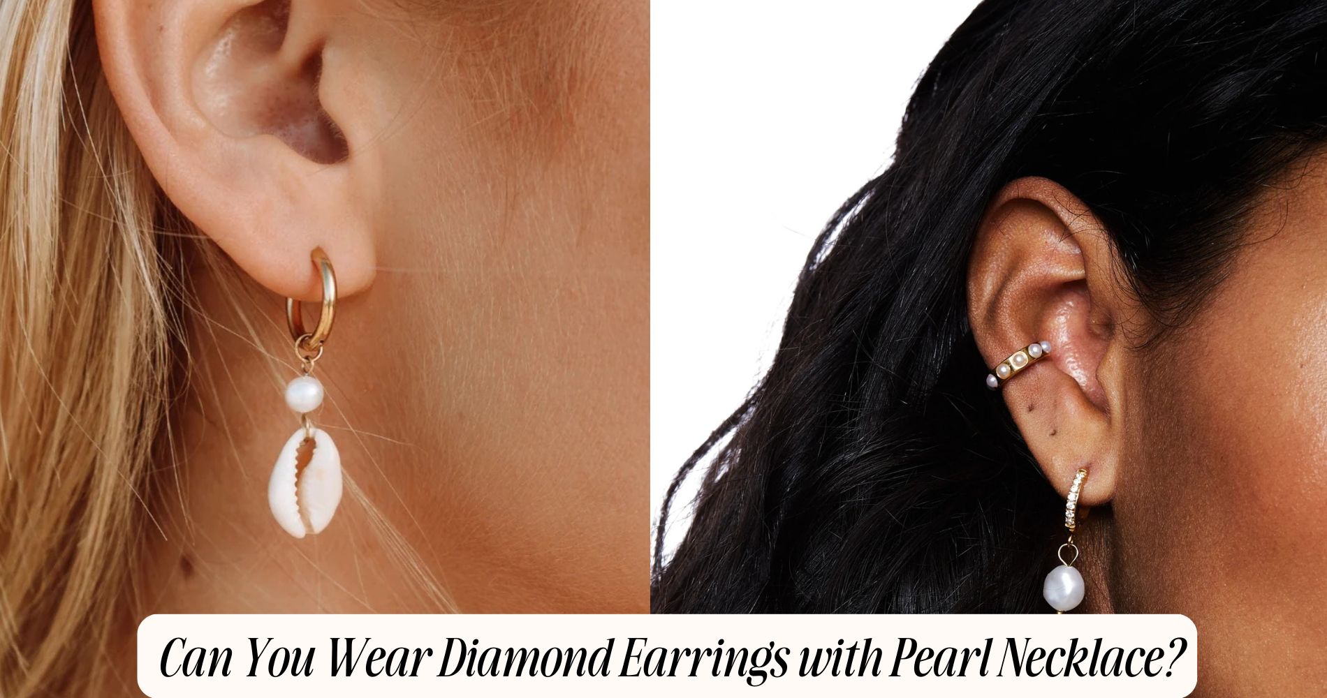 Can You Wear Diamond Earrings with Pearl Necklace