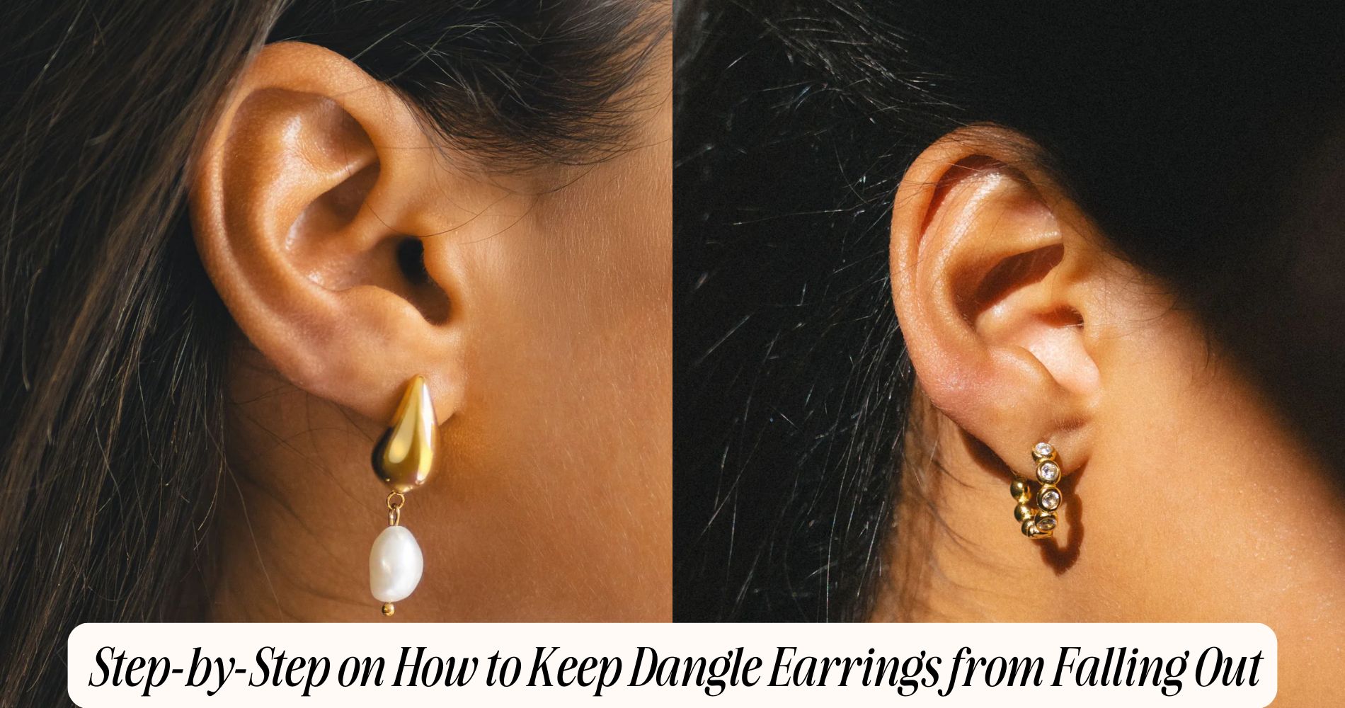 how to keep dangle earrings from falling out