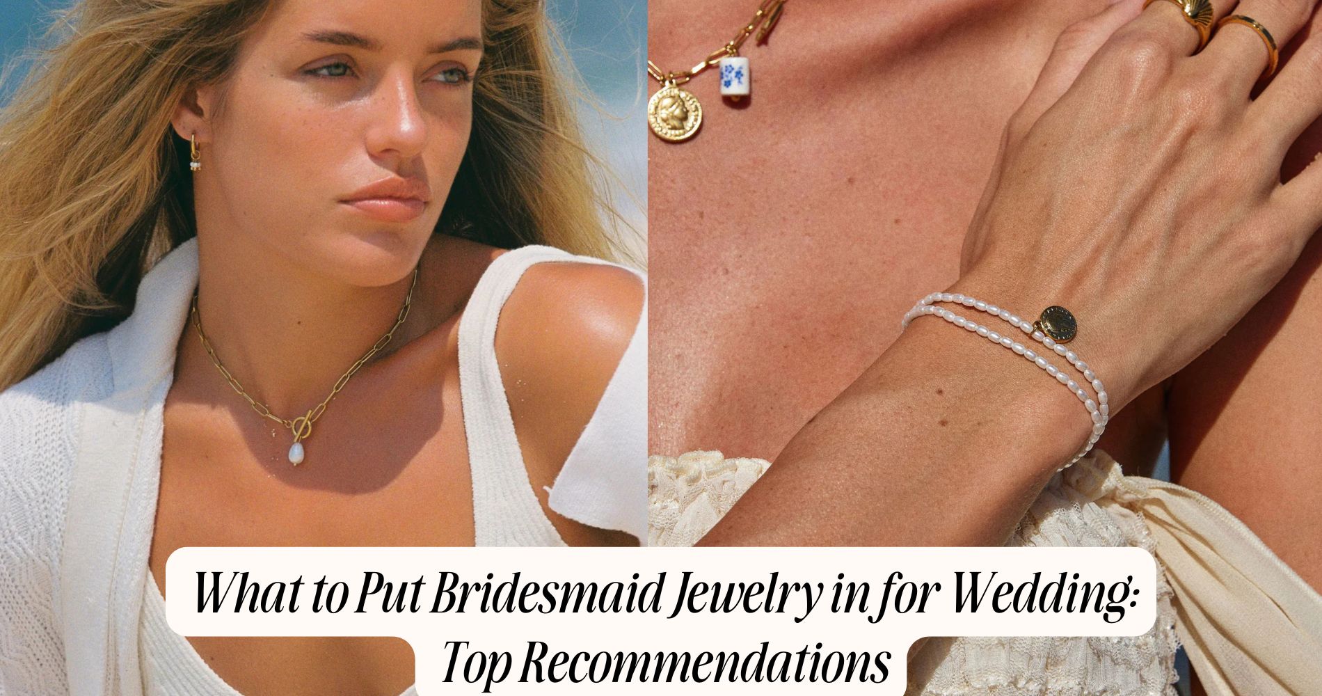 what to put bridesmaid jewelry in for wedding