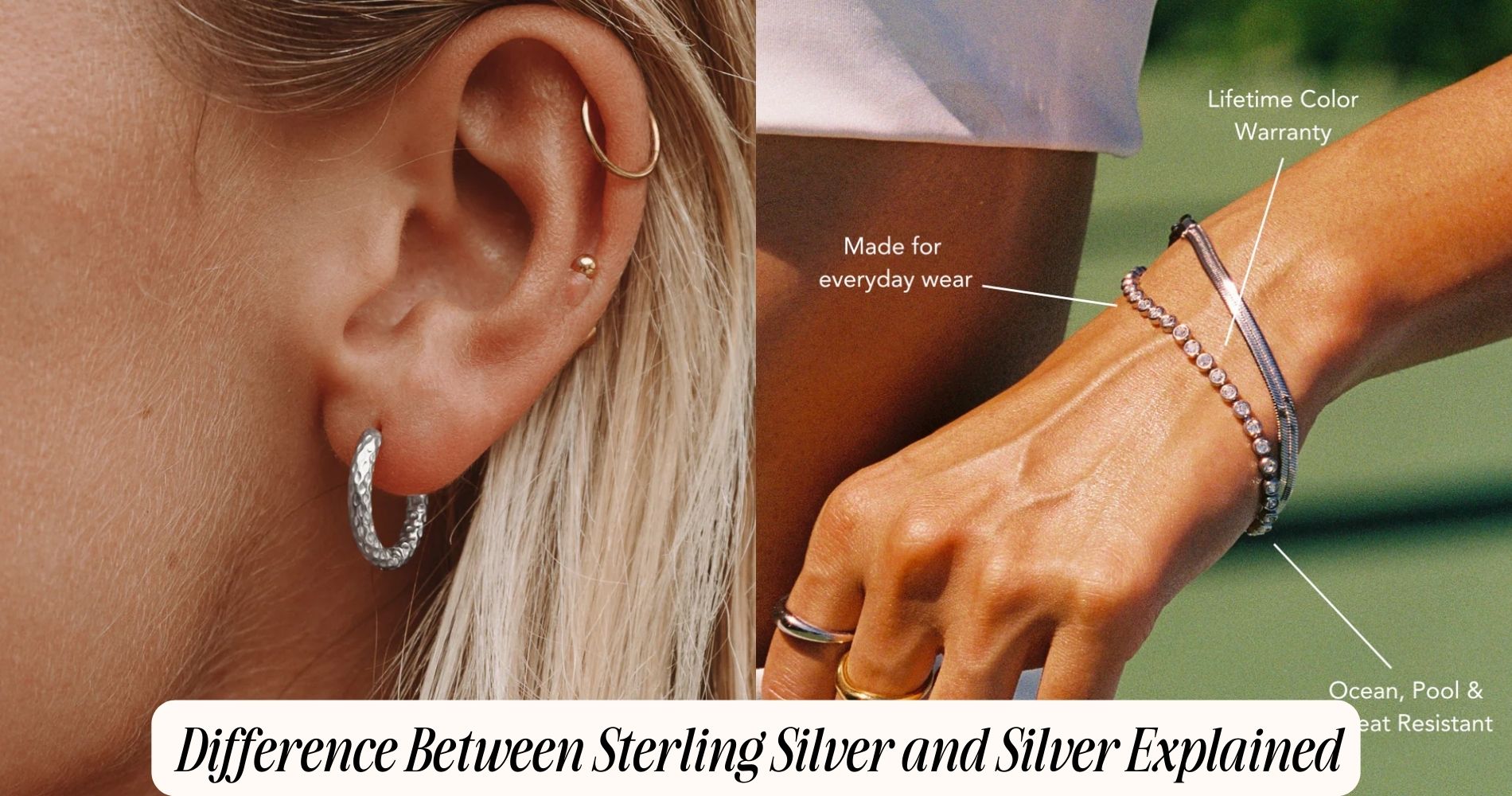 difference between sterling silver and silver