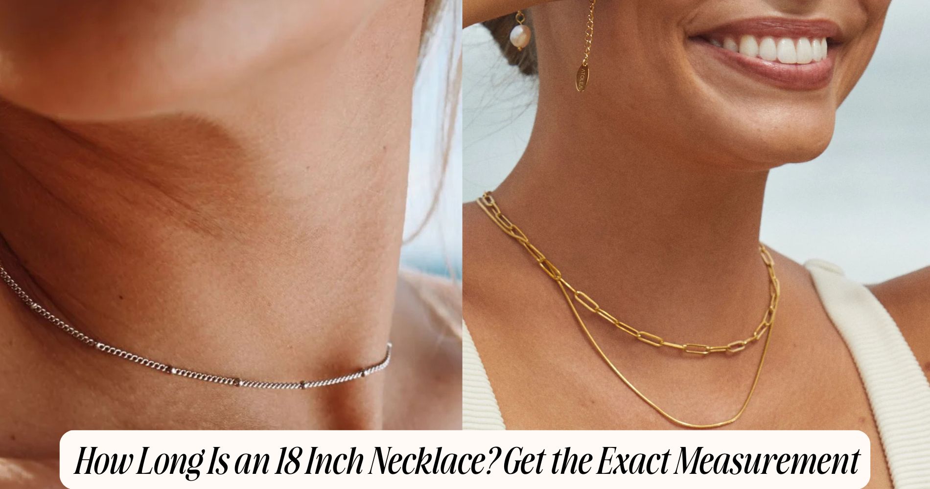 how long is an 18 inch necklace