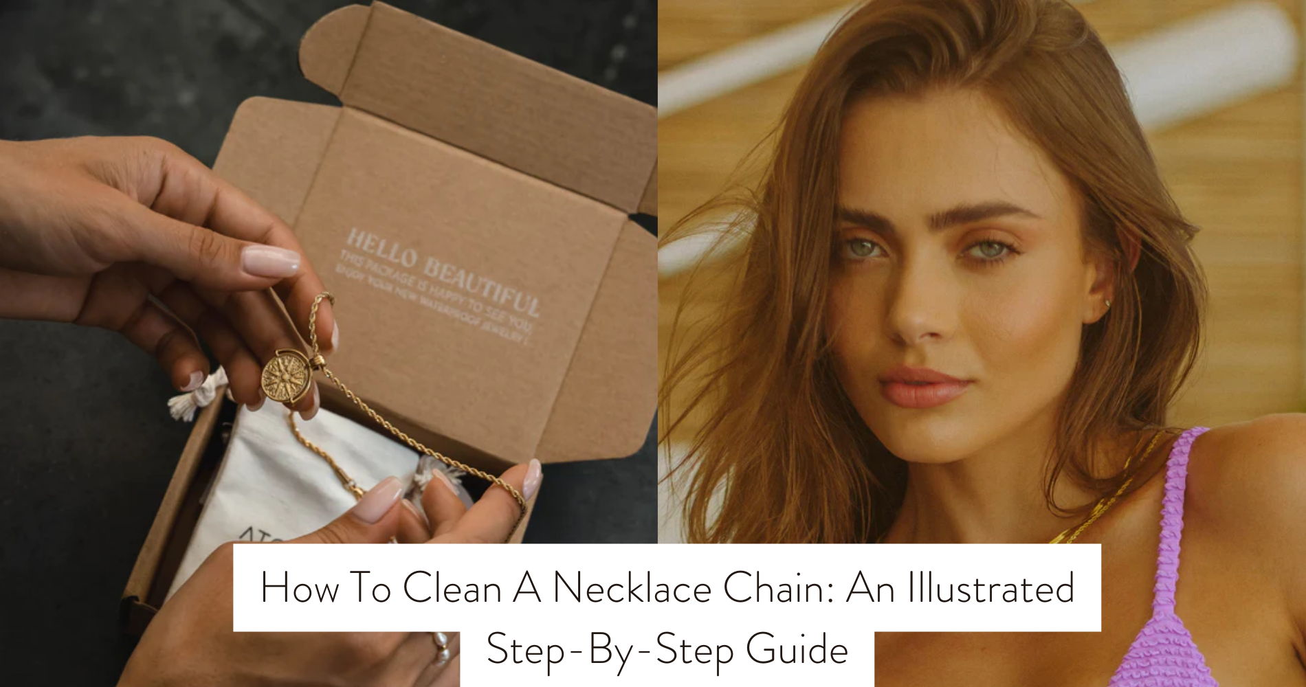 how to clean necklace chain