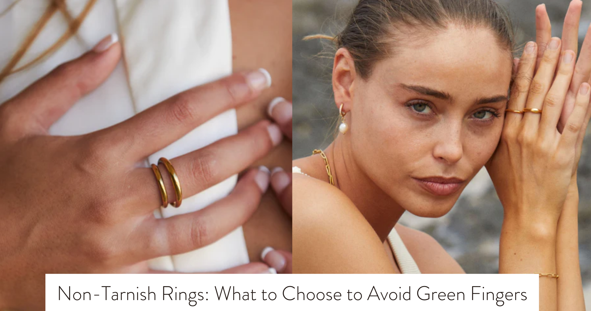 what rings don't turn your finger green