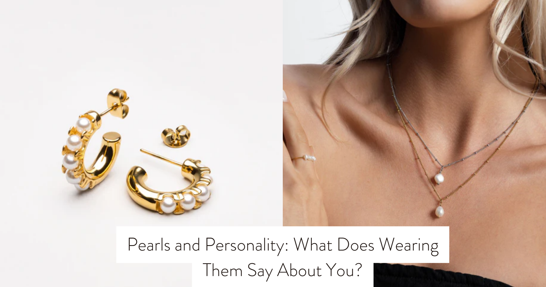 what does wearing pearls say about you