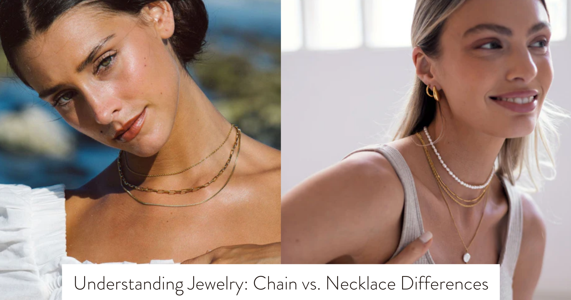 difference between chain and necklace