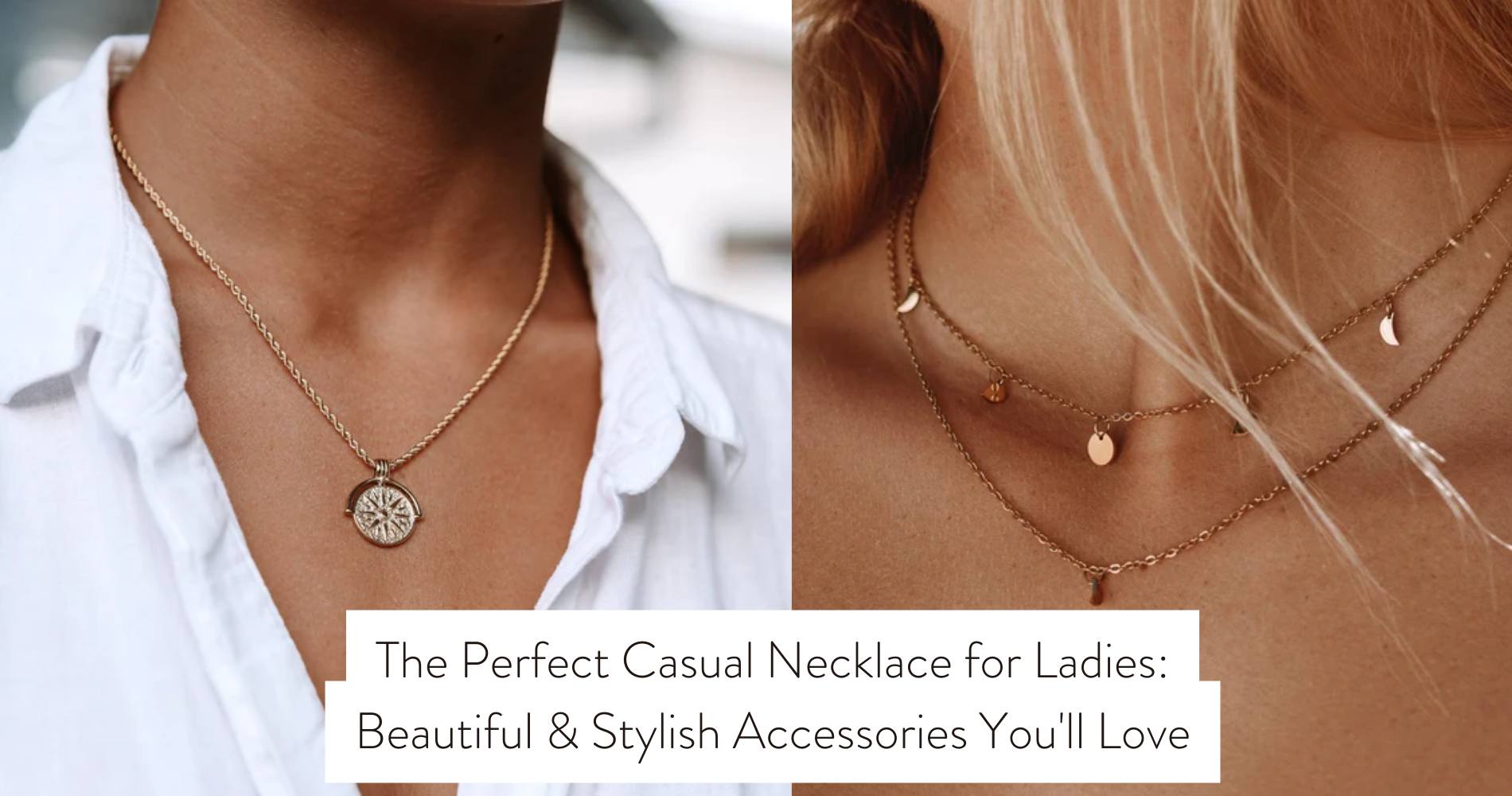 casual necklace for ladies