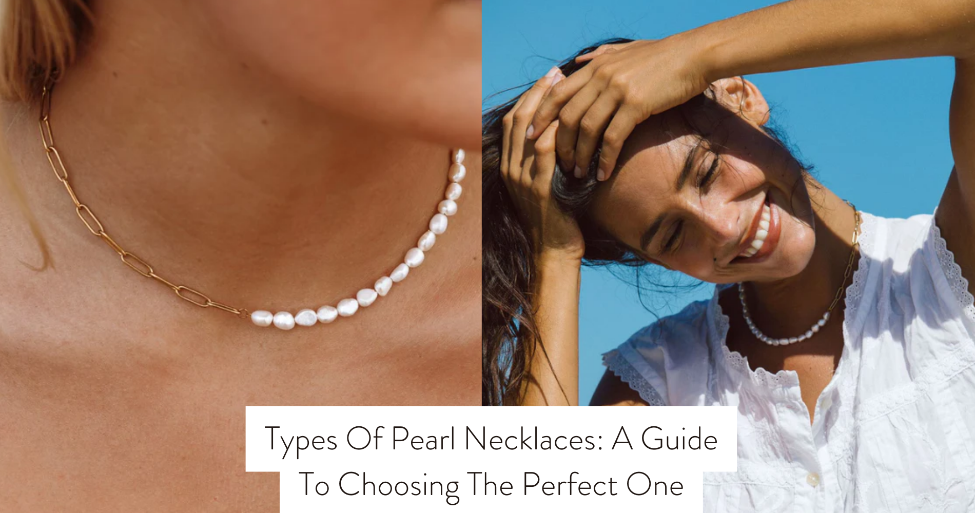 types of pearl necklaces