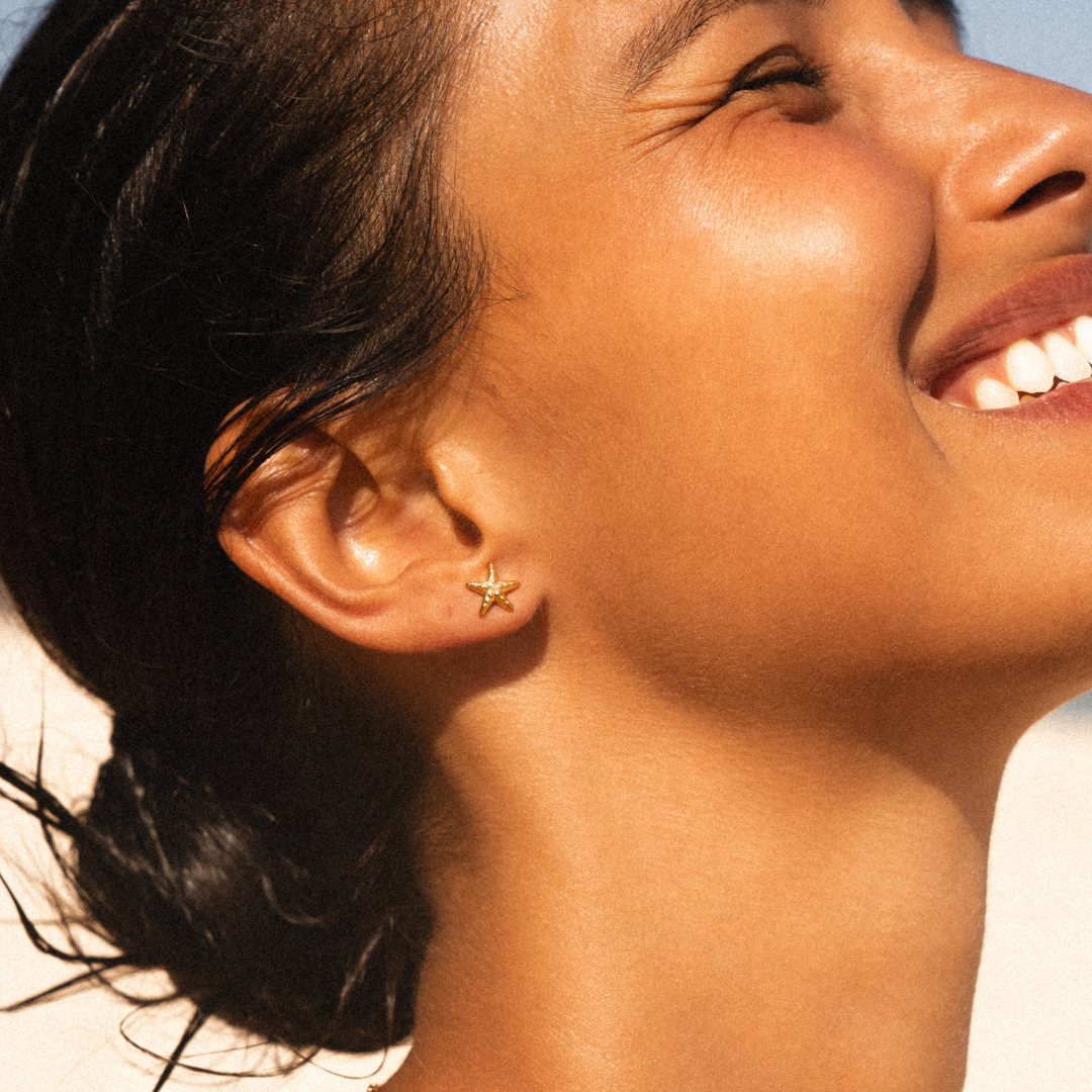 Dainty Starfish Earrings
