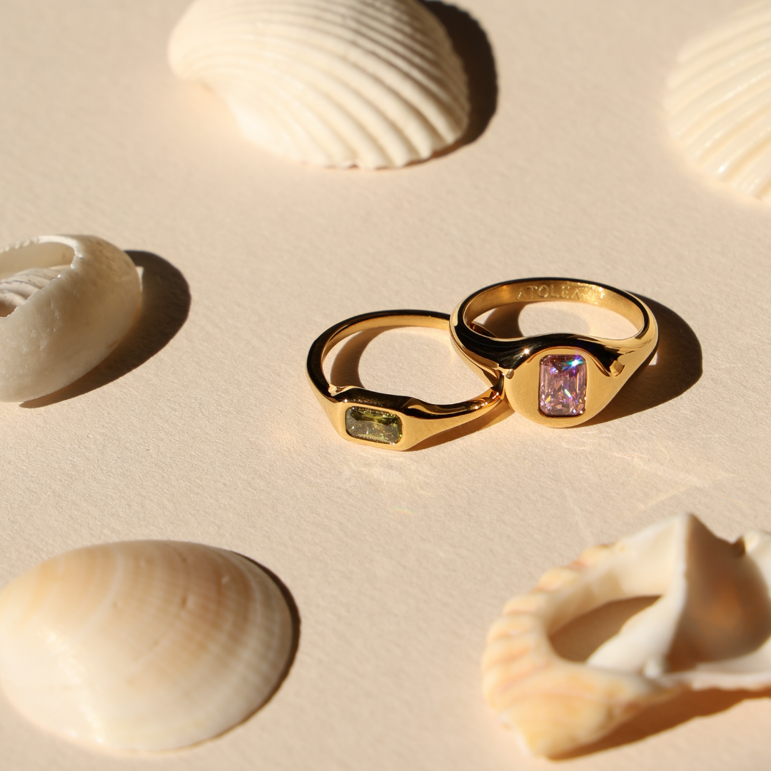 Gold Laguna Ring