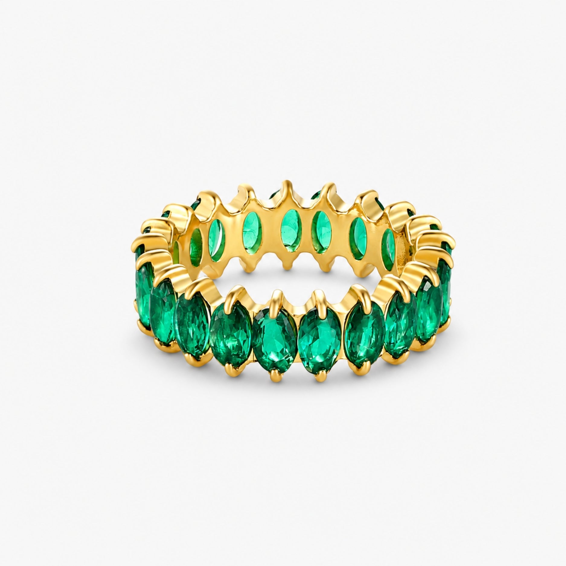 Birthstone Ring May Emerald