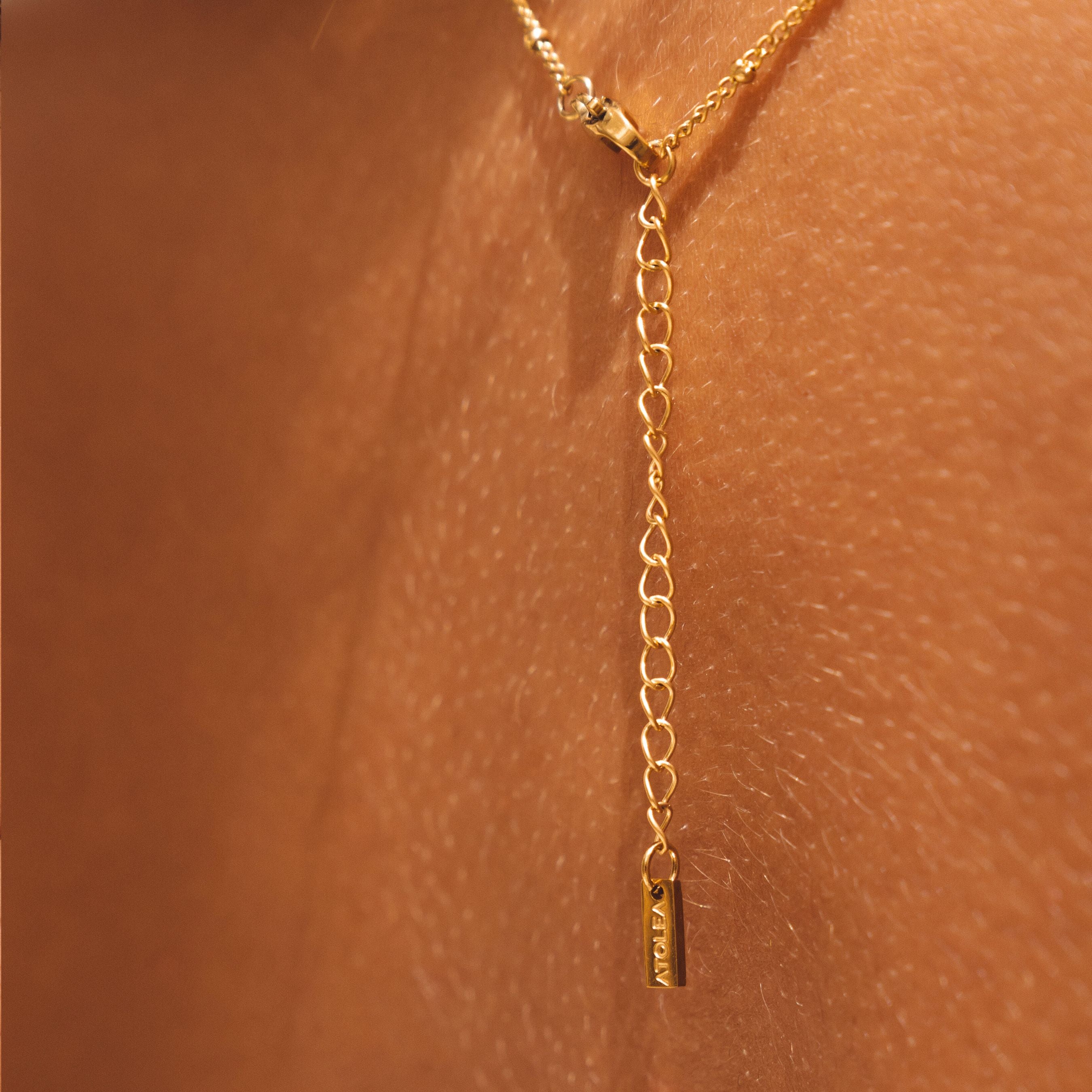 "Athena" Greek Medallion Necklace