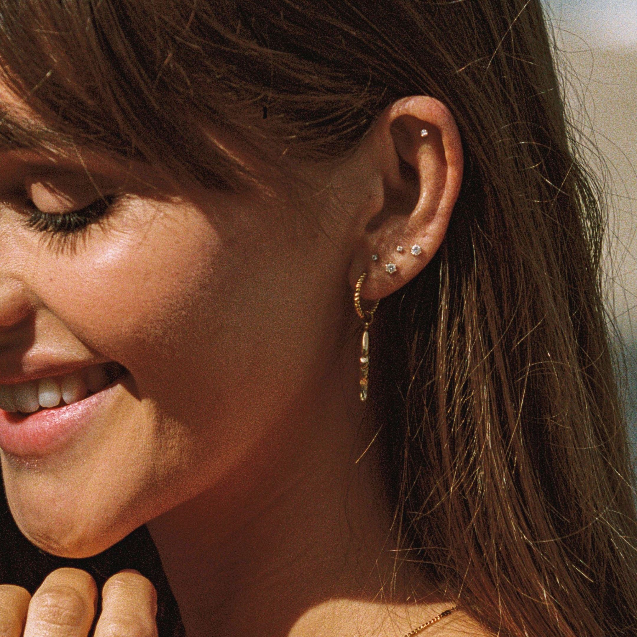 Fish Charm Earrings
