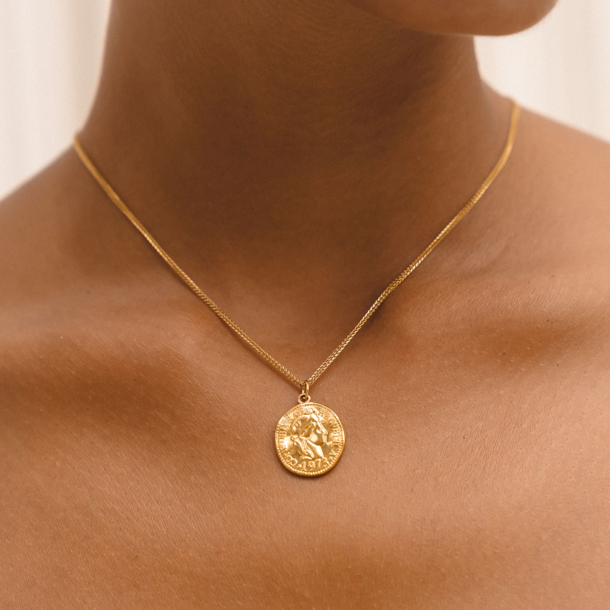 Gold Coin Necklace