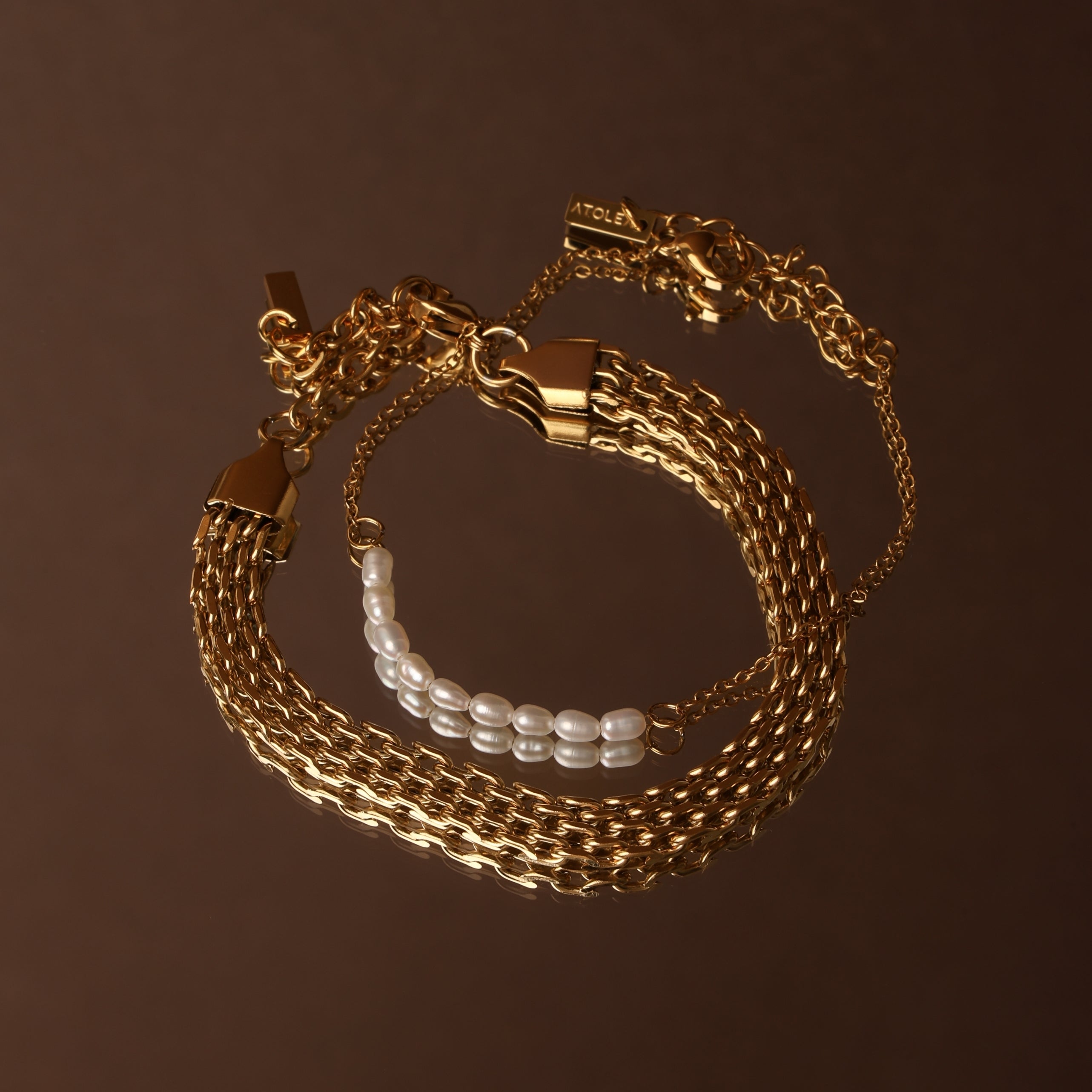 Gold Sifnos Bracelet