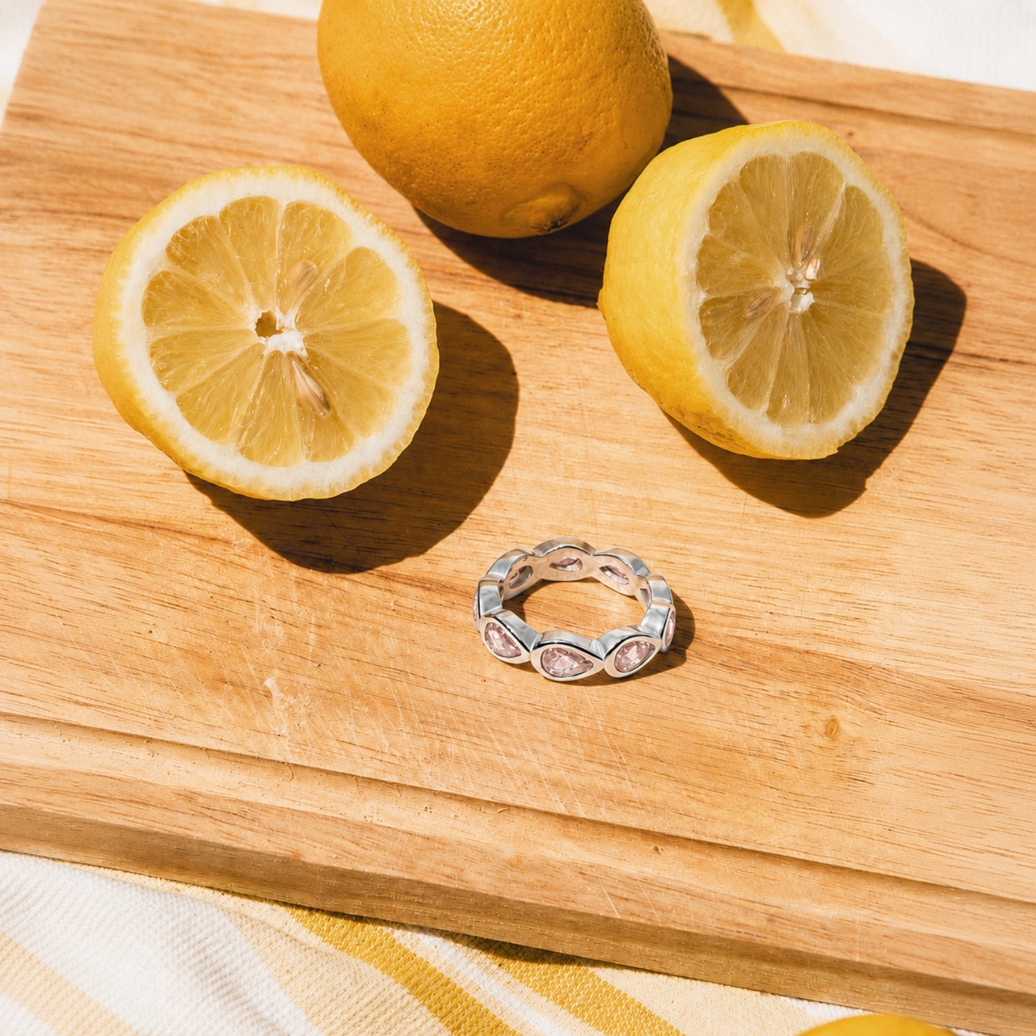 Pink Gemstone Ring
