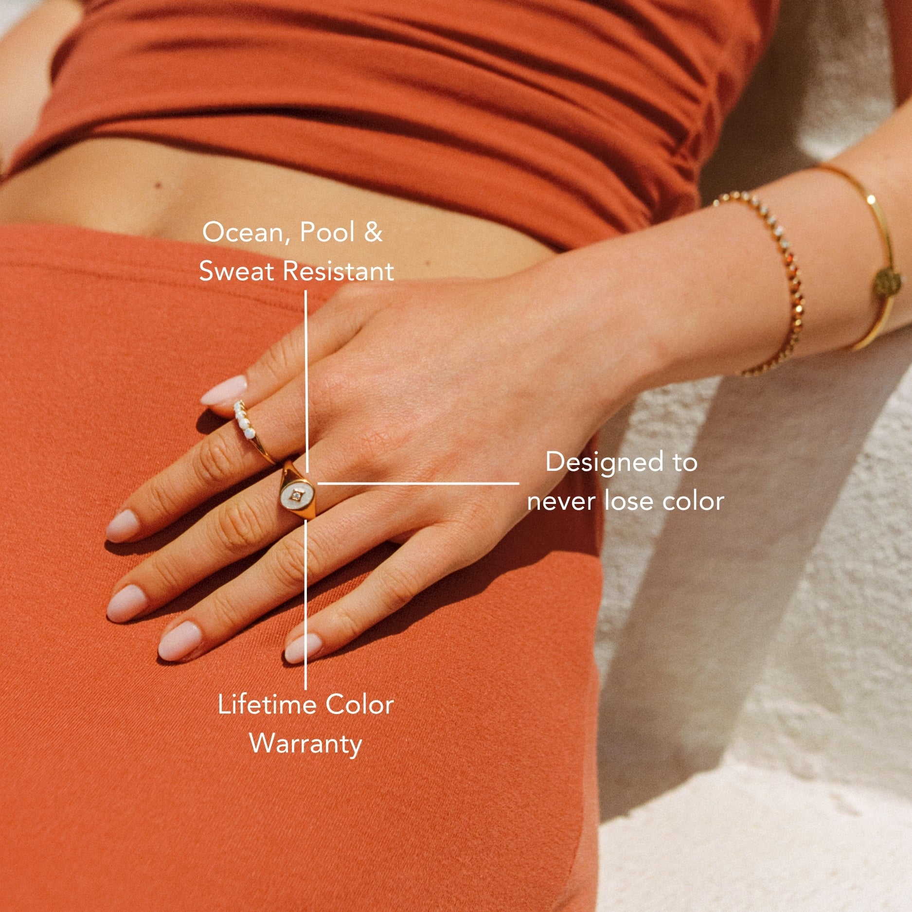 Polar Signet Ring Detail
