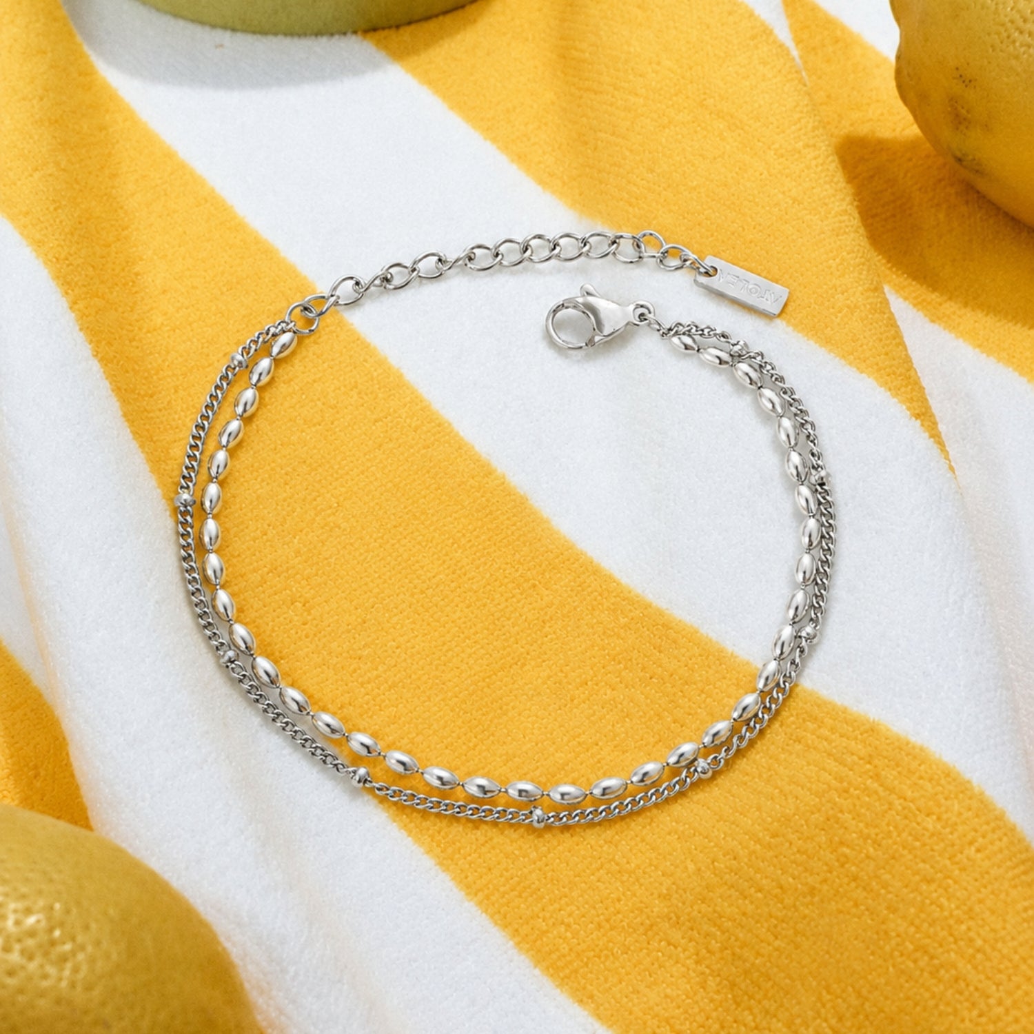 Silver Pebble Necklace