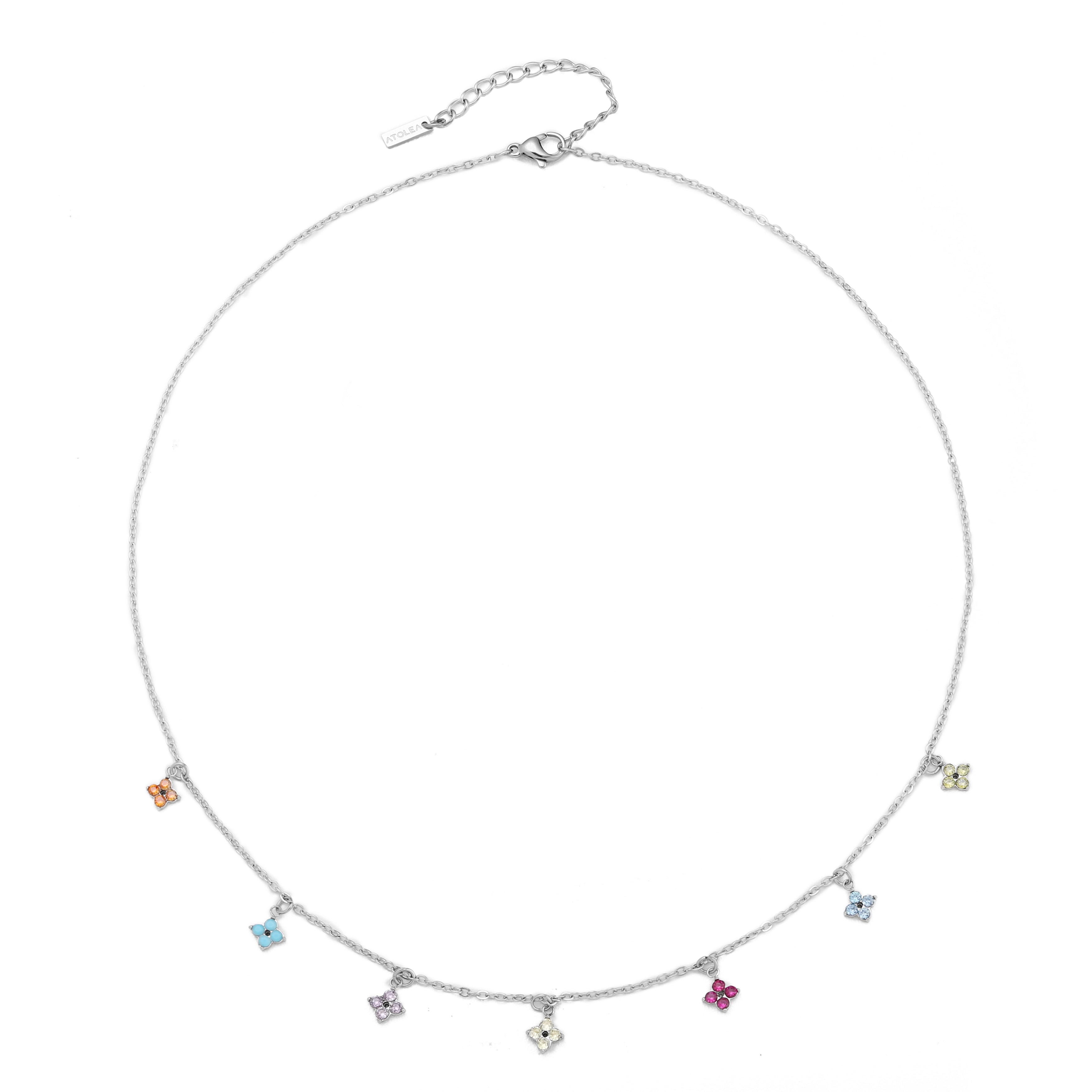 Silver Stones Choker