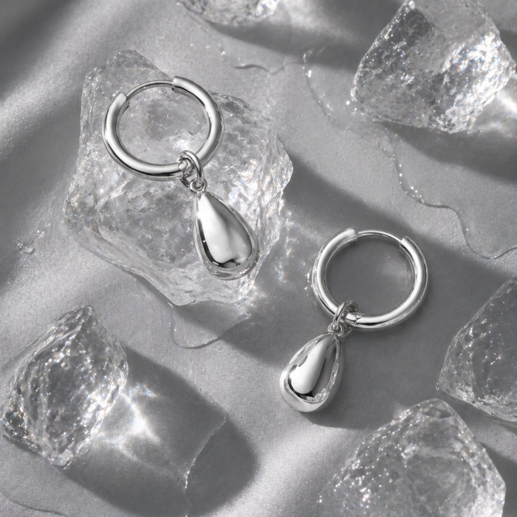 Silver Teardrop