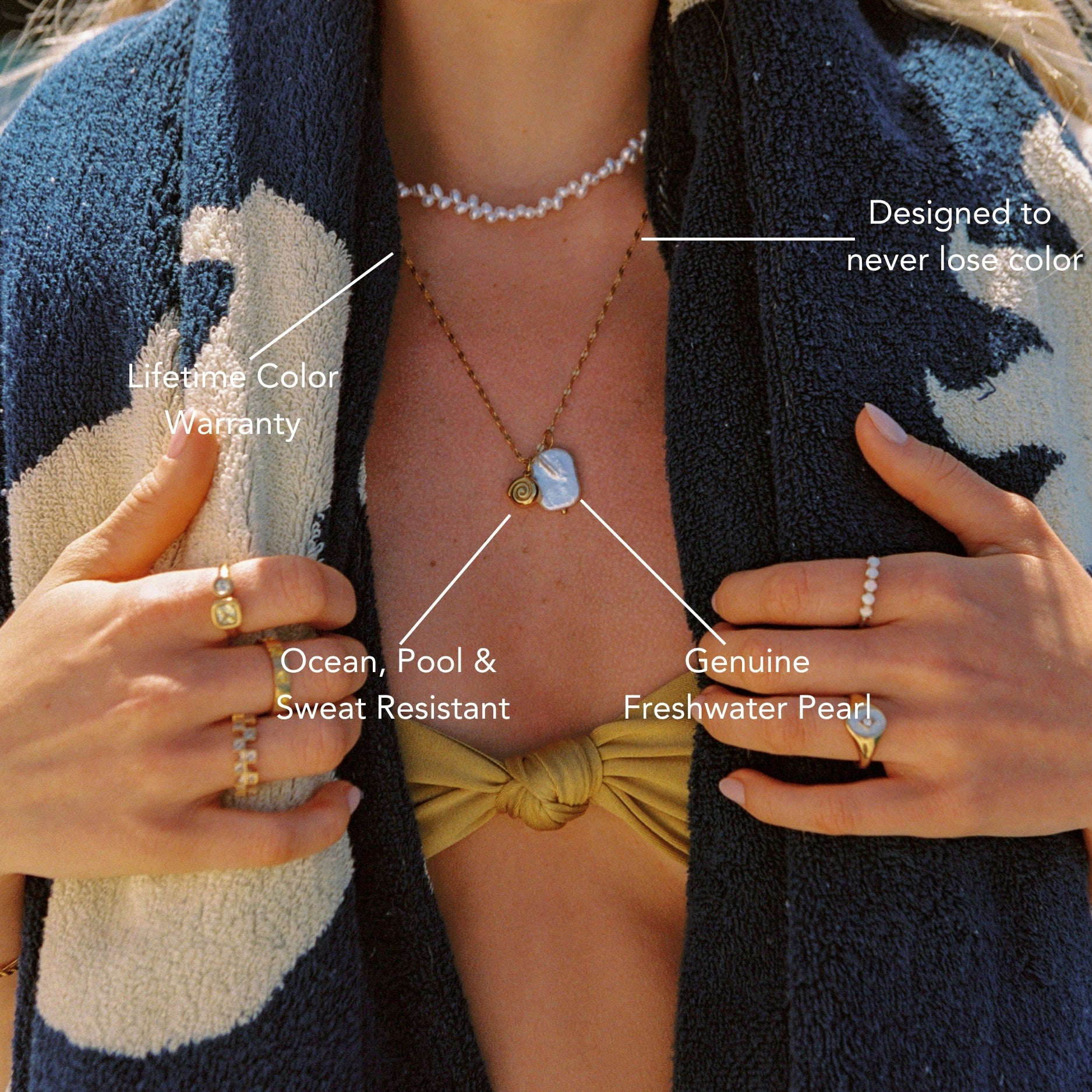 Statement Seashell Cove Necklace