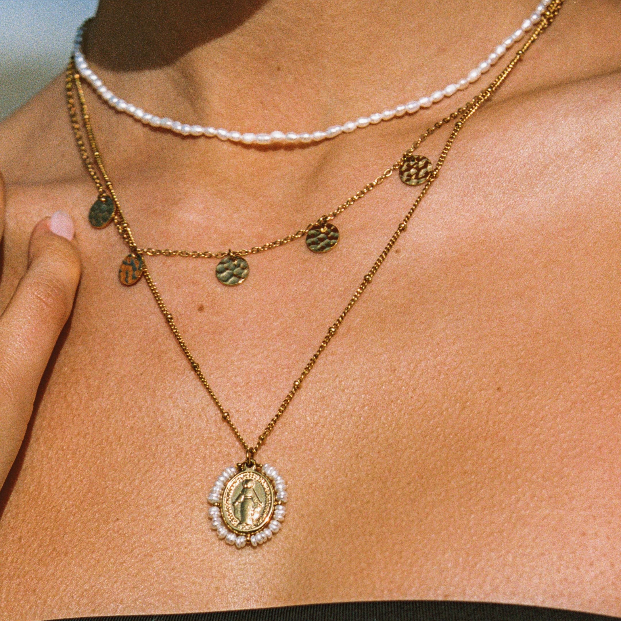 Tiny Freshwater Pearl Choker