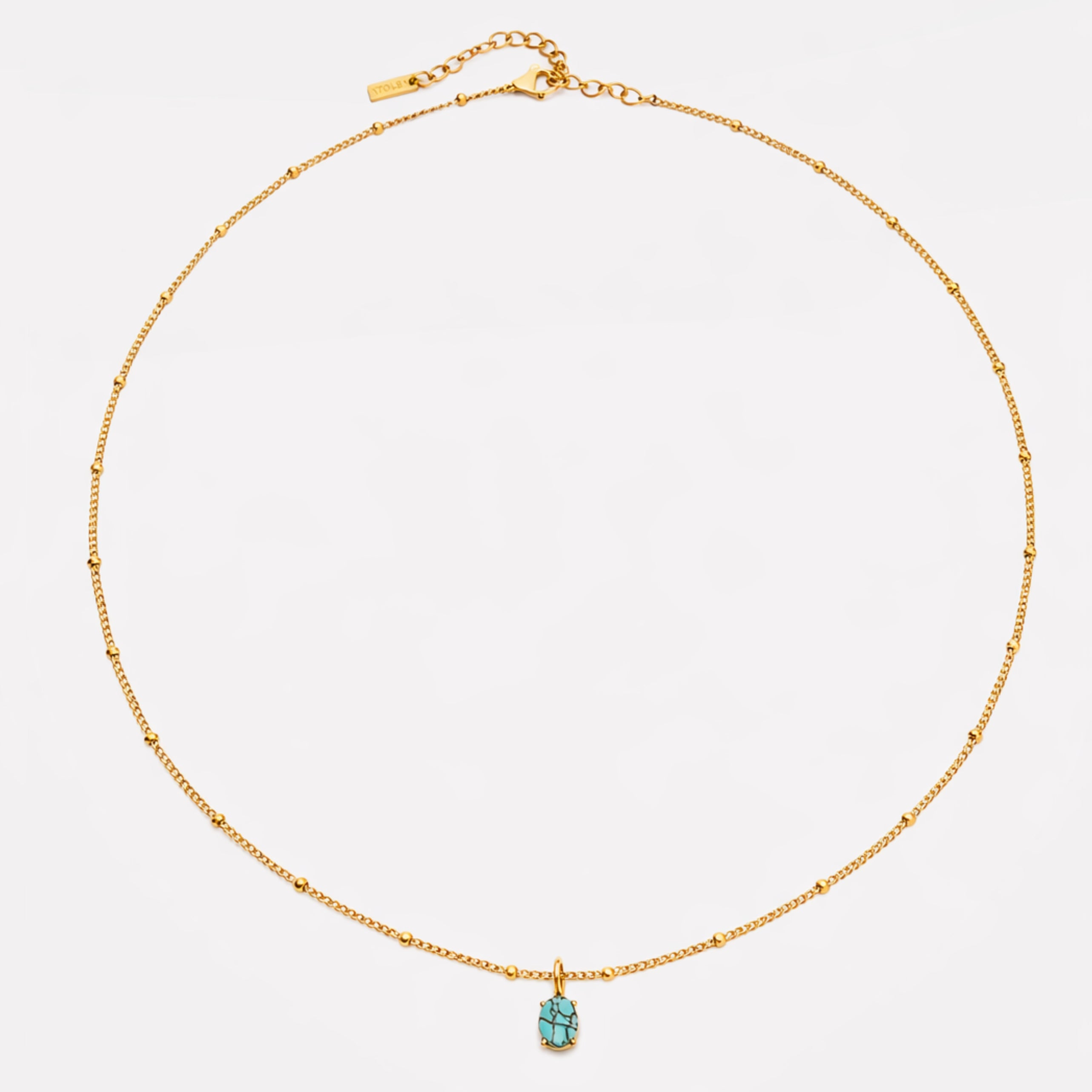 Turquoise Drop Necklace