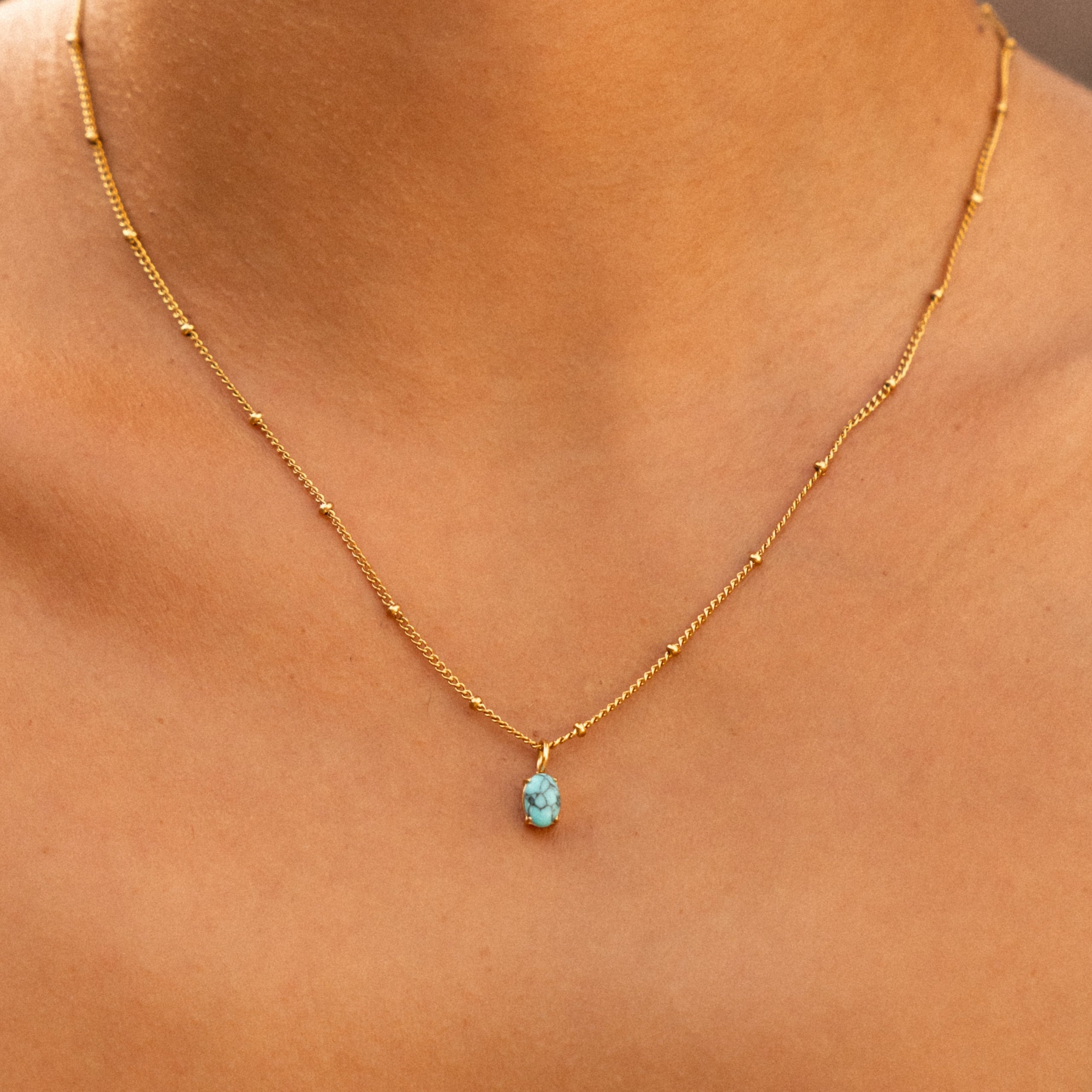 Turquoise Stone Charms