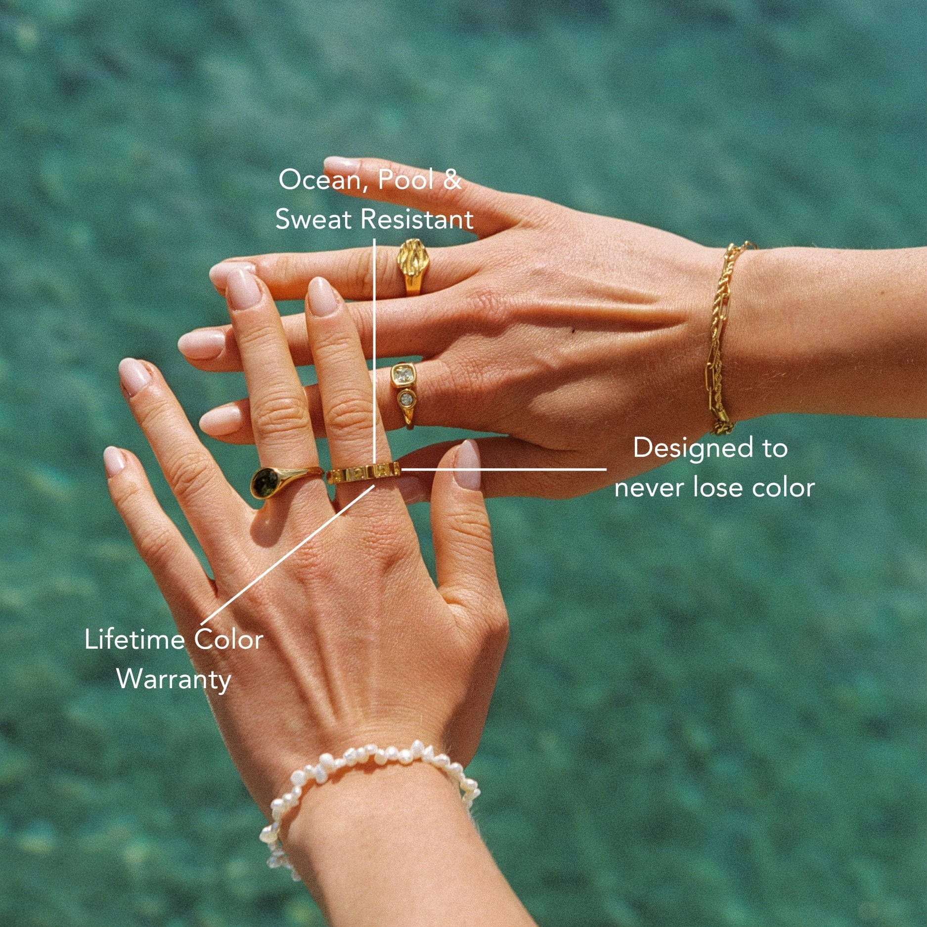 Waterproof Lemon Band Ring