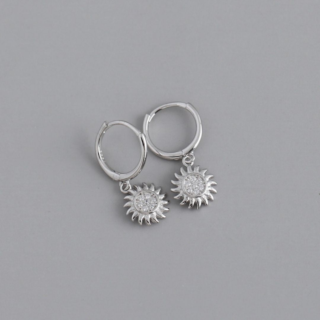 Silver Hoop Earrings