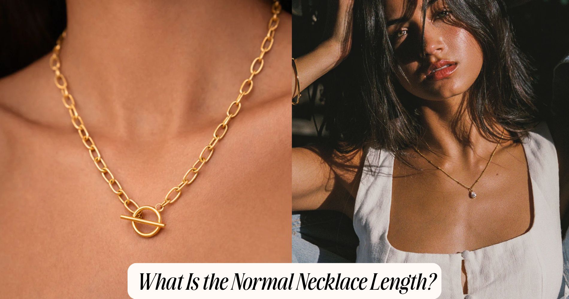 what is the normal necklace length