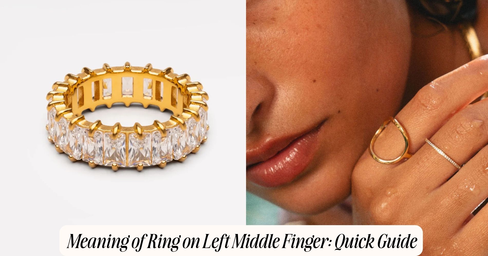 meaning of ring on left middle finger