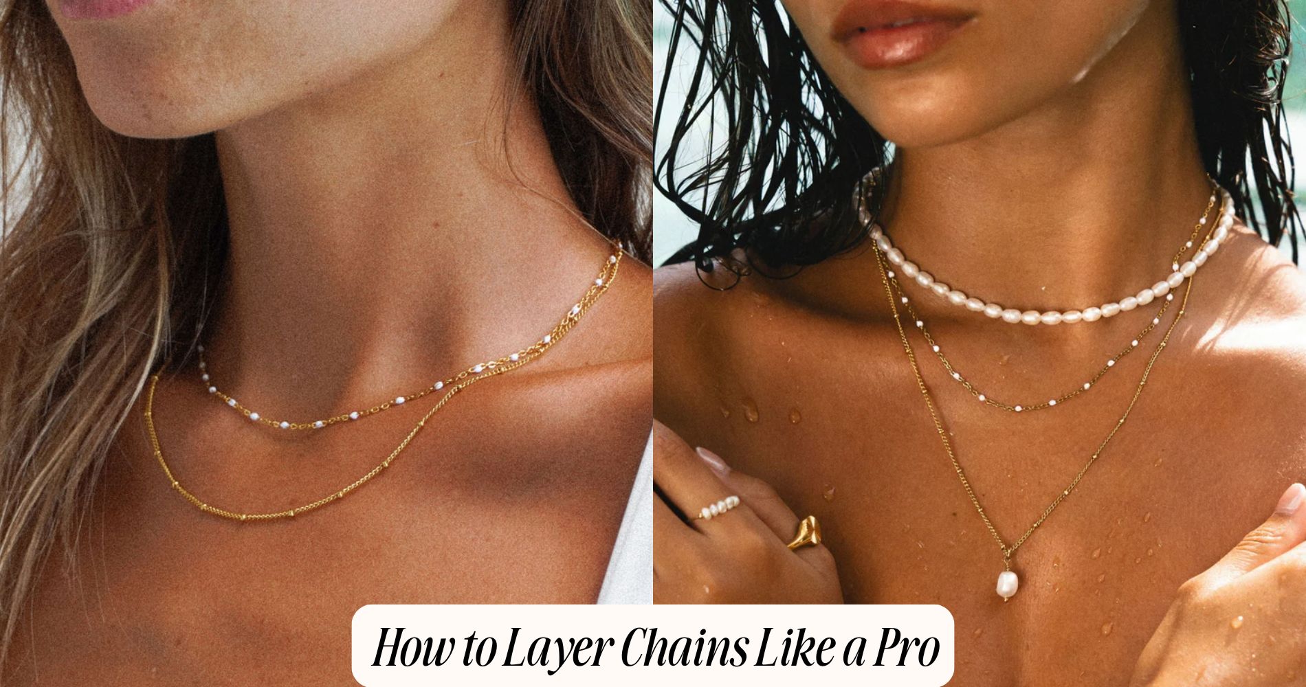 how to layer chains
