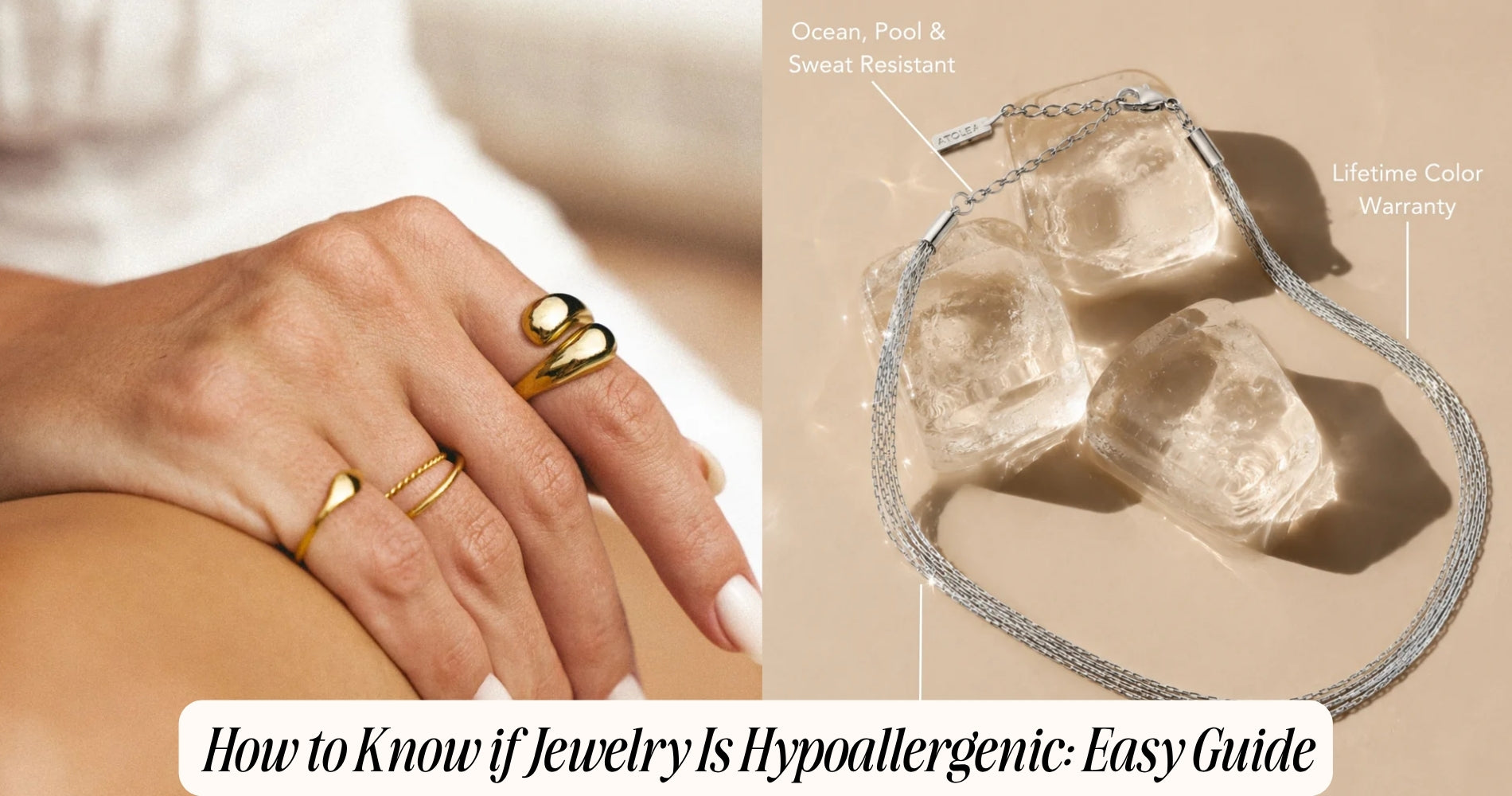 how to know if jewelry is hypoallergenic​