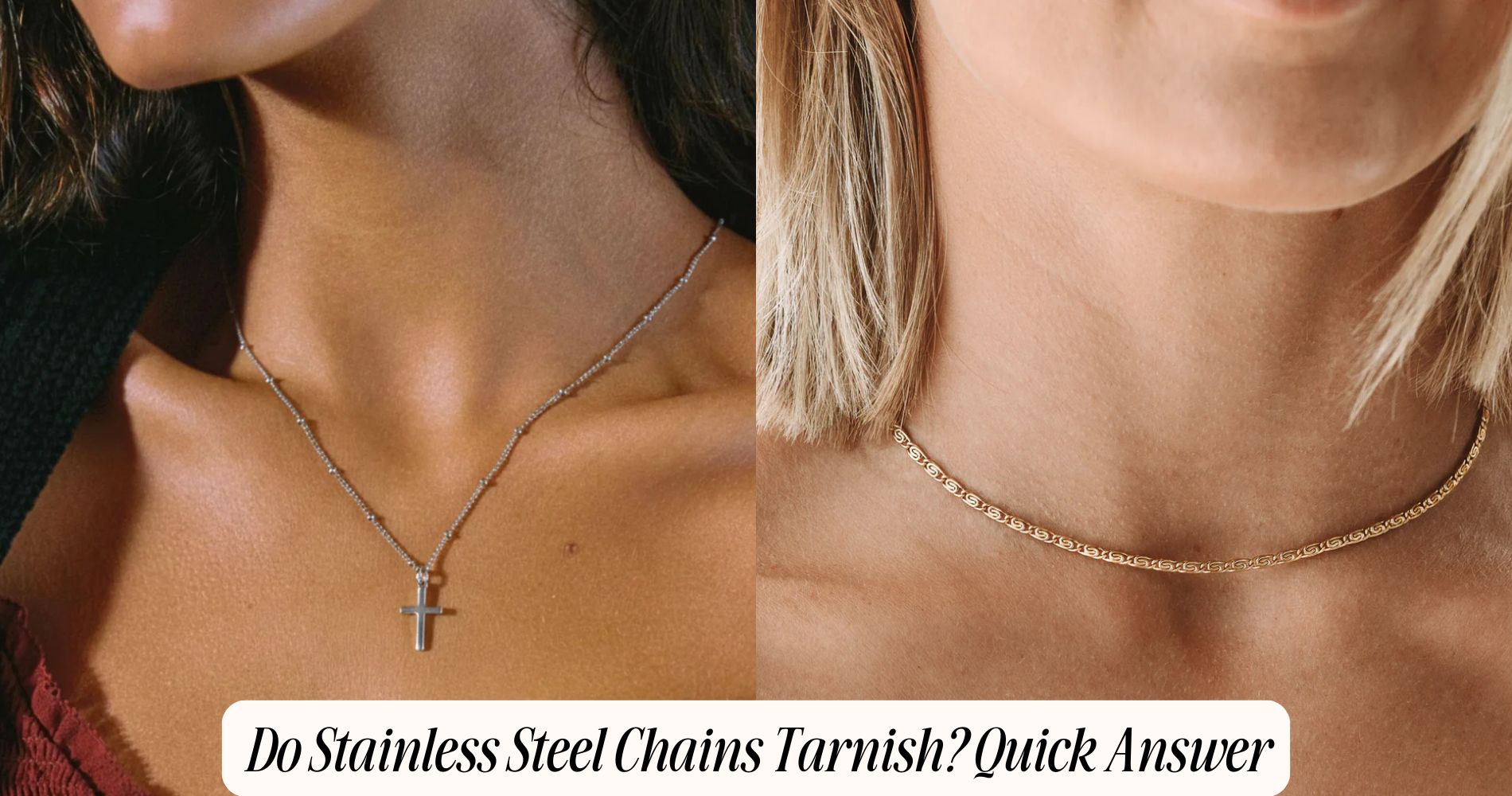 do stainless steel chains tarnish