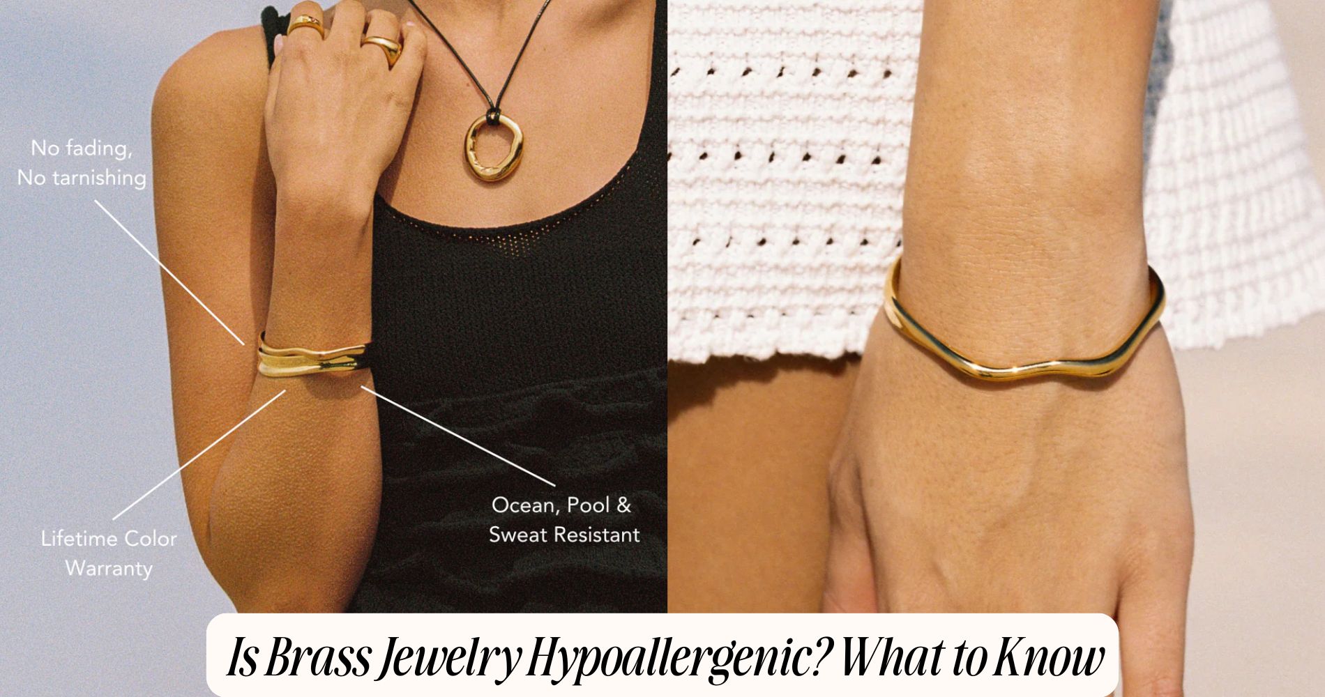 is brass jewelry hypoallergenic