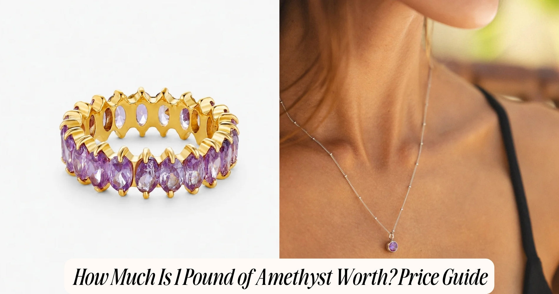 how much is 1 pound of amethyst worth