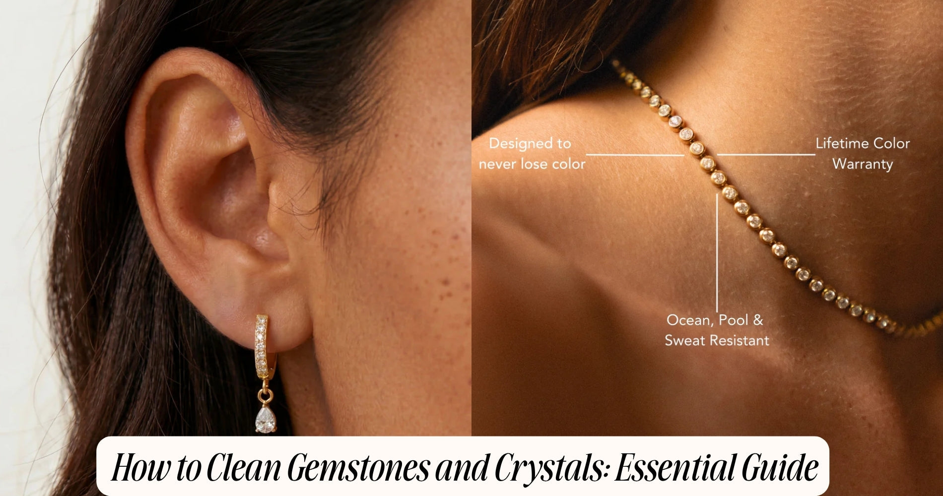 how to clean gemstones and crystals
