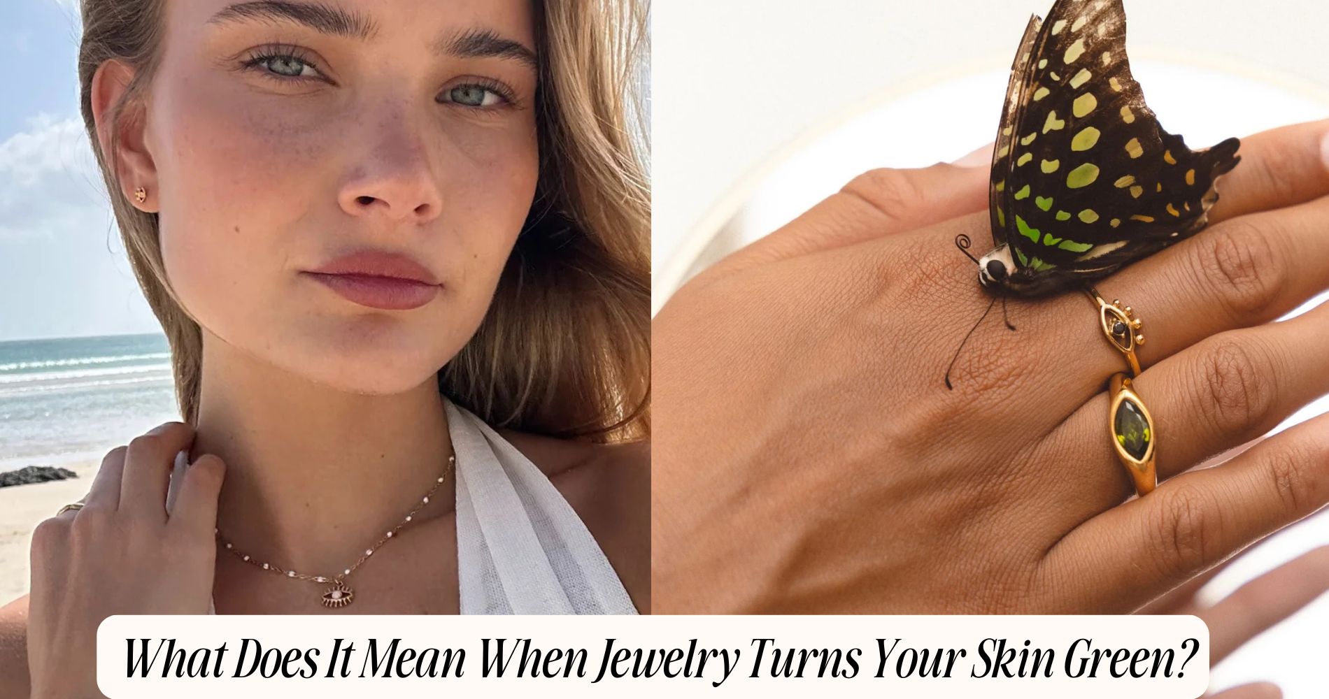 what does it mean when jewelry turns your skin green​