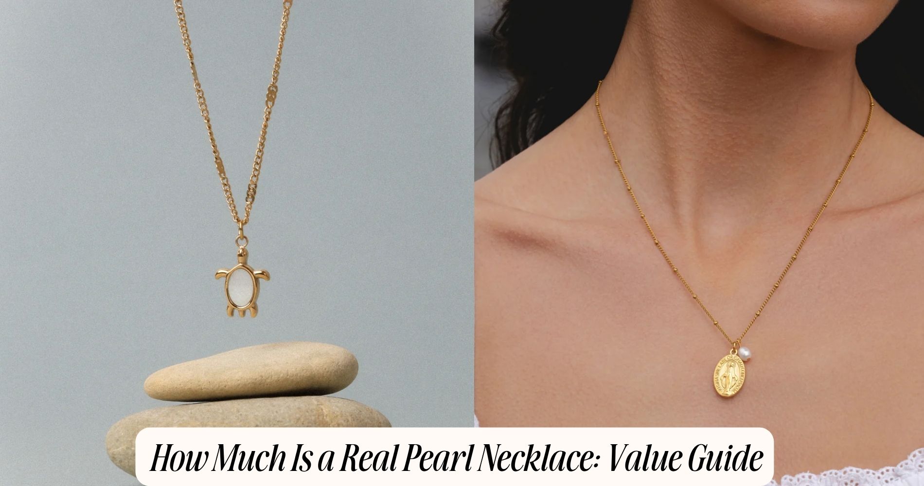 how much is a real pearl necklace