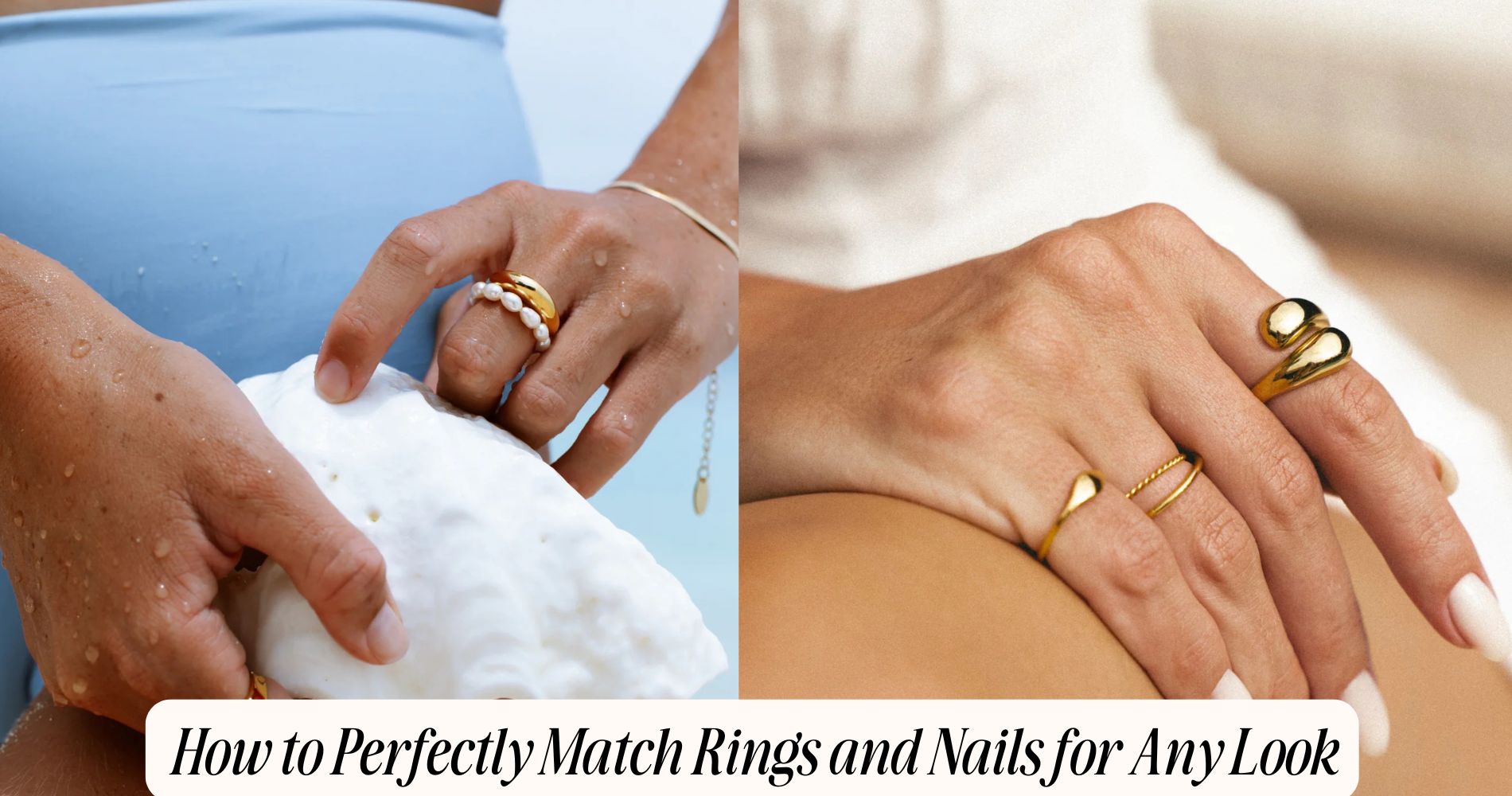 matching rings and nails