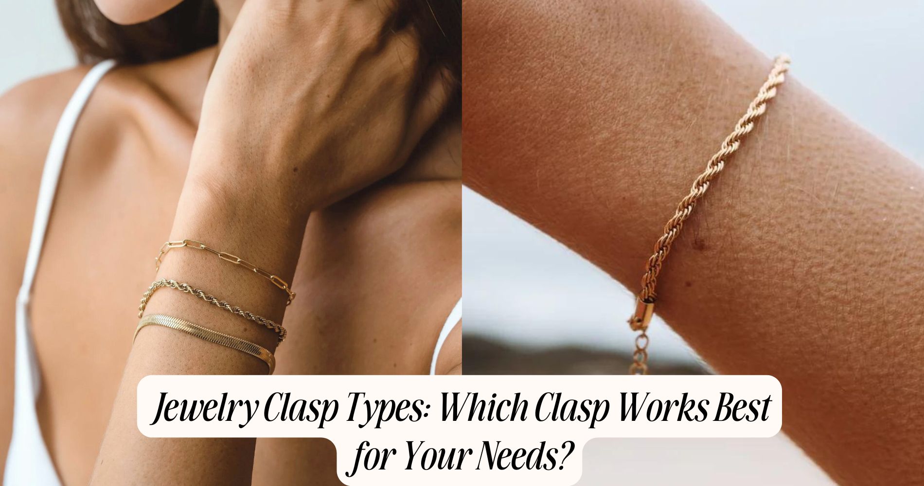 jewelry clasp types