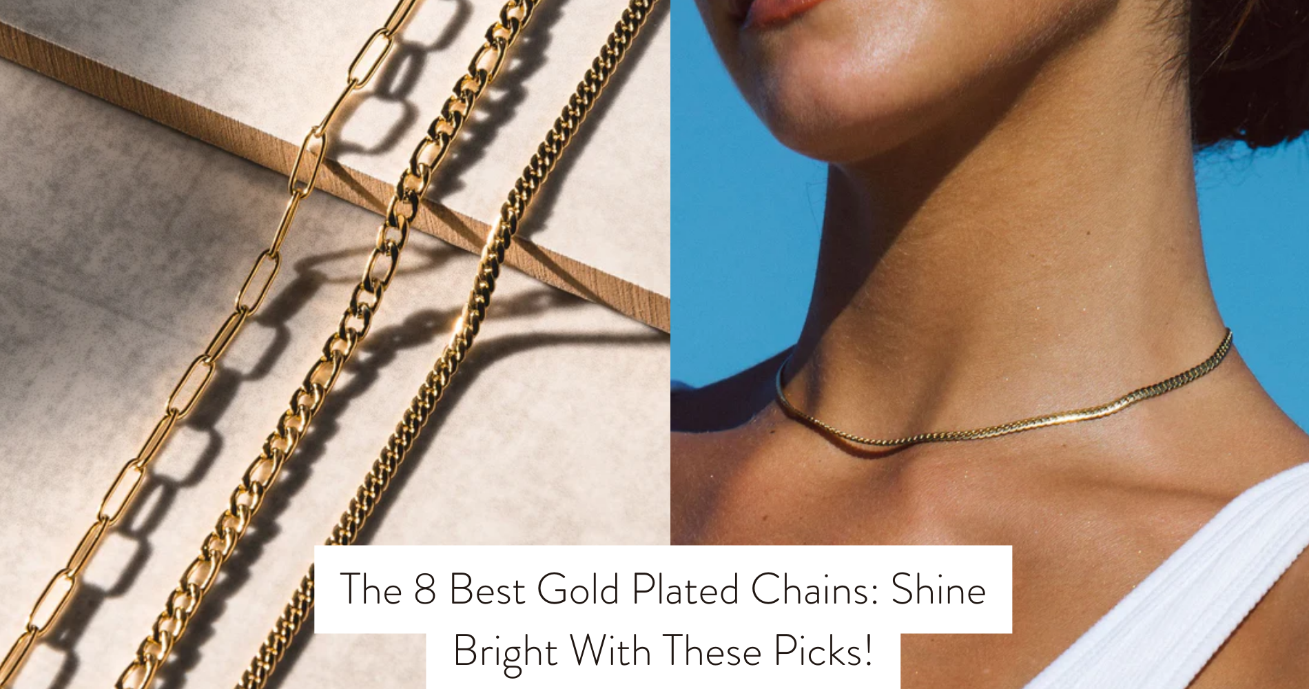best gold plated chains