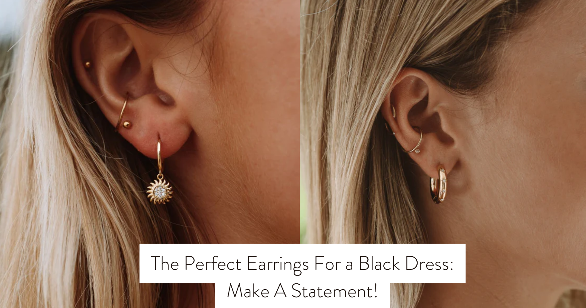 earrings for black dress