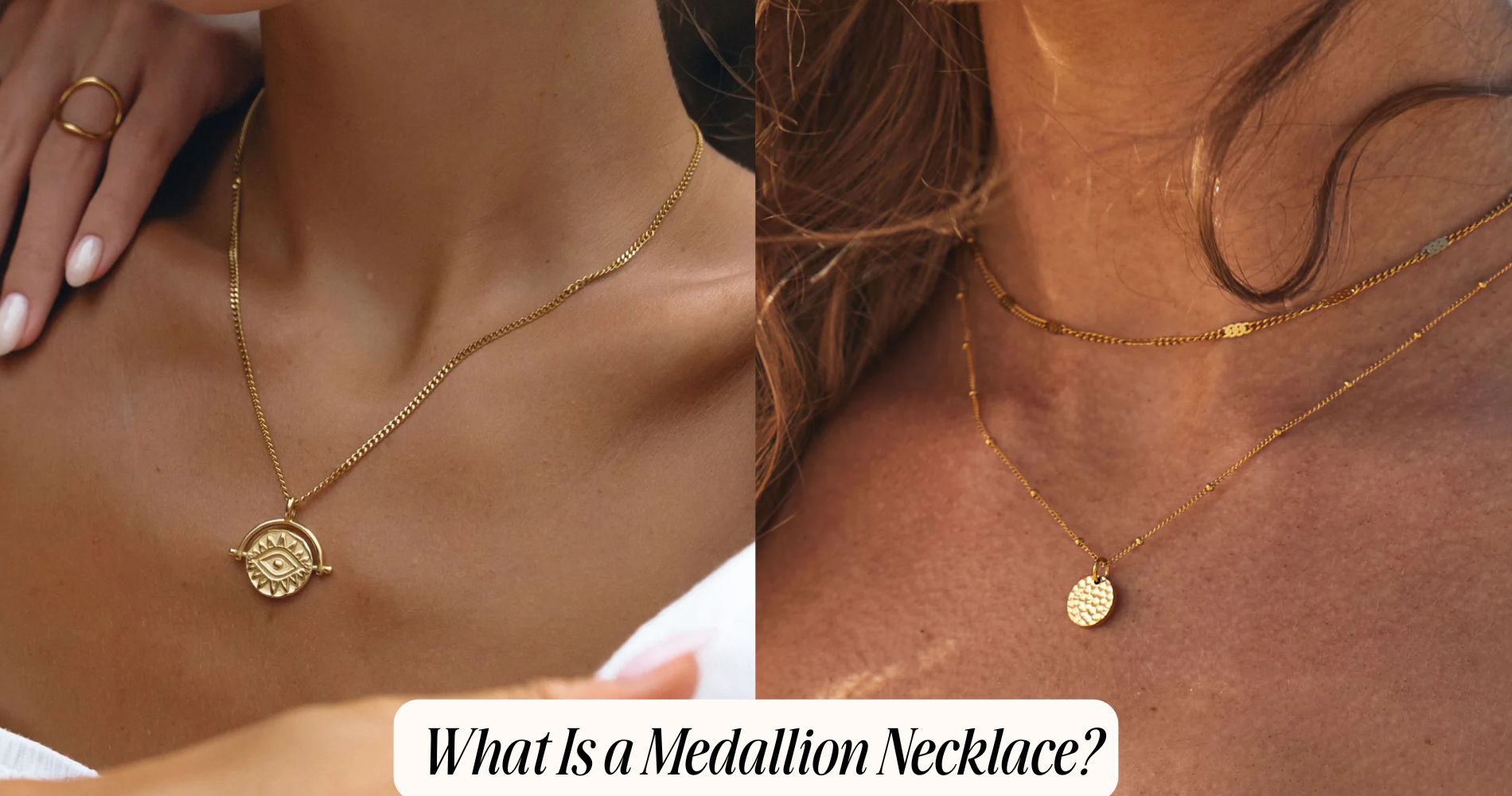 what is a medallion necklace