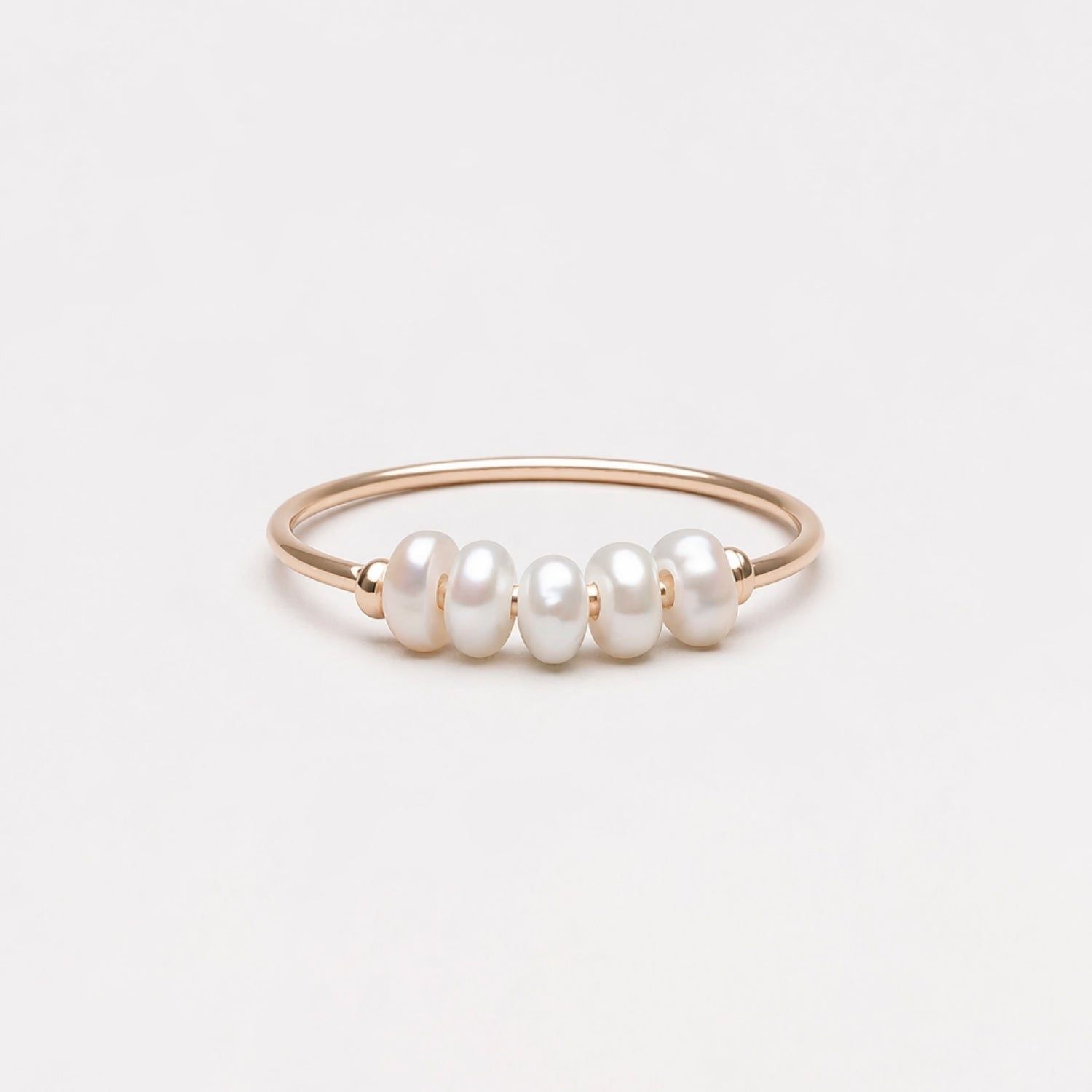 14K Pearls Ring