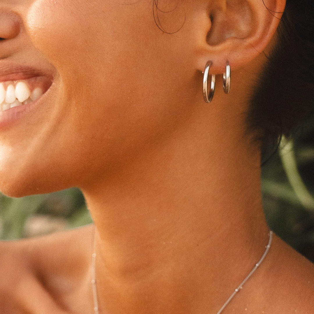Silver-Classic-Hoops