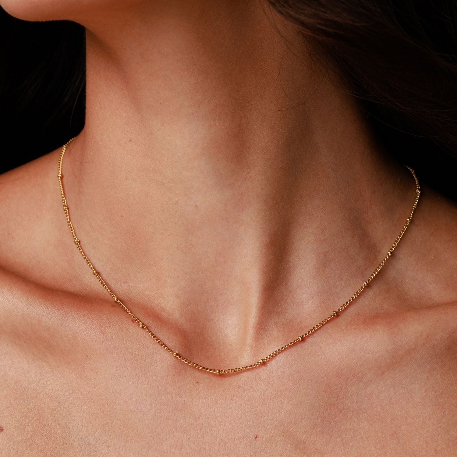 Capri Beaded Choker Minimal Style